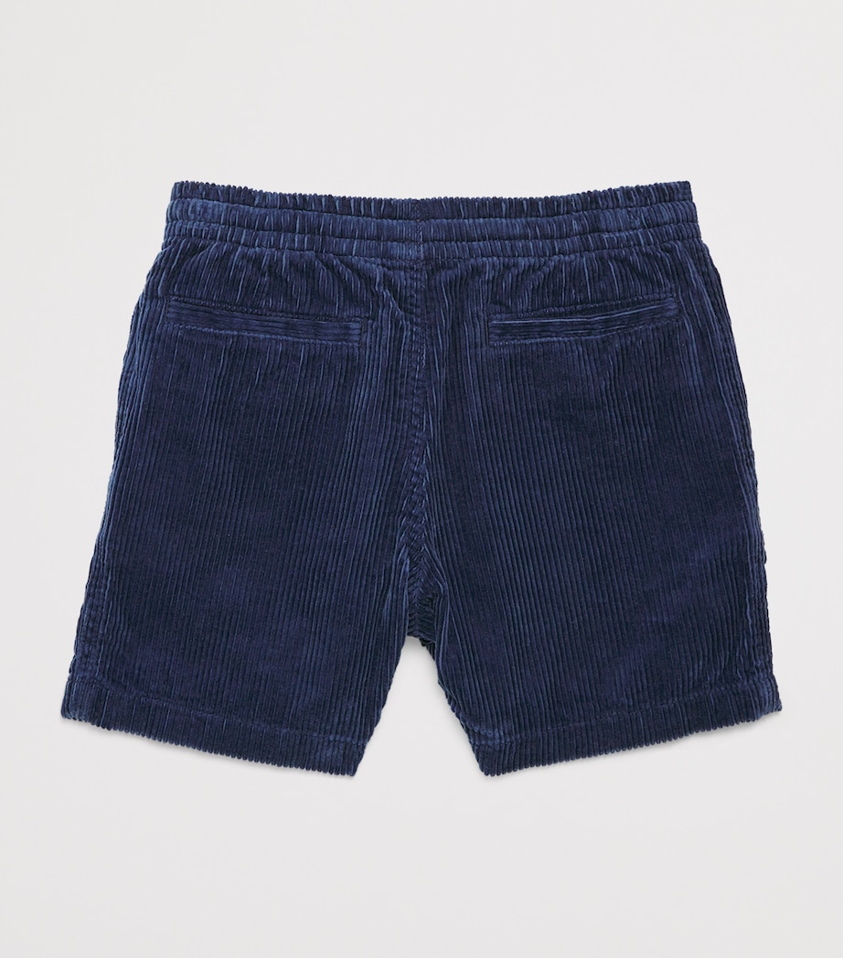 Cotton Corduroy Shorts (2-7 Years) CLASSIC BLUE Image 2