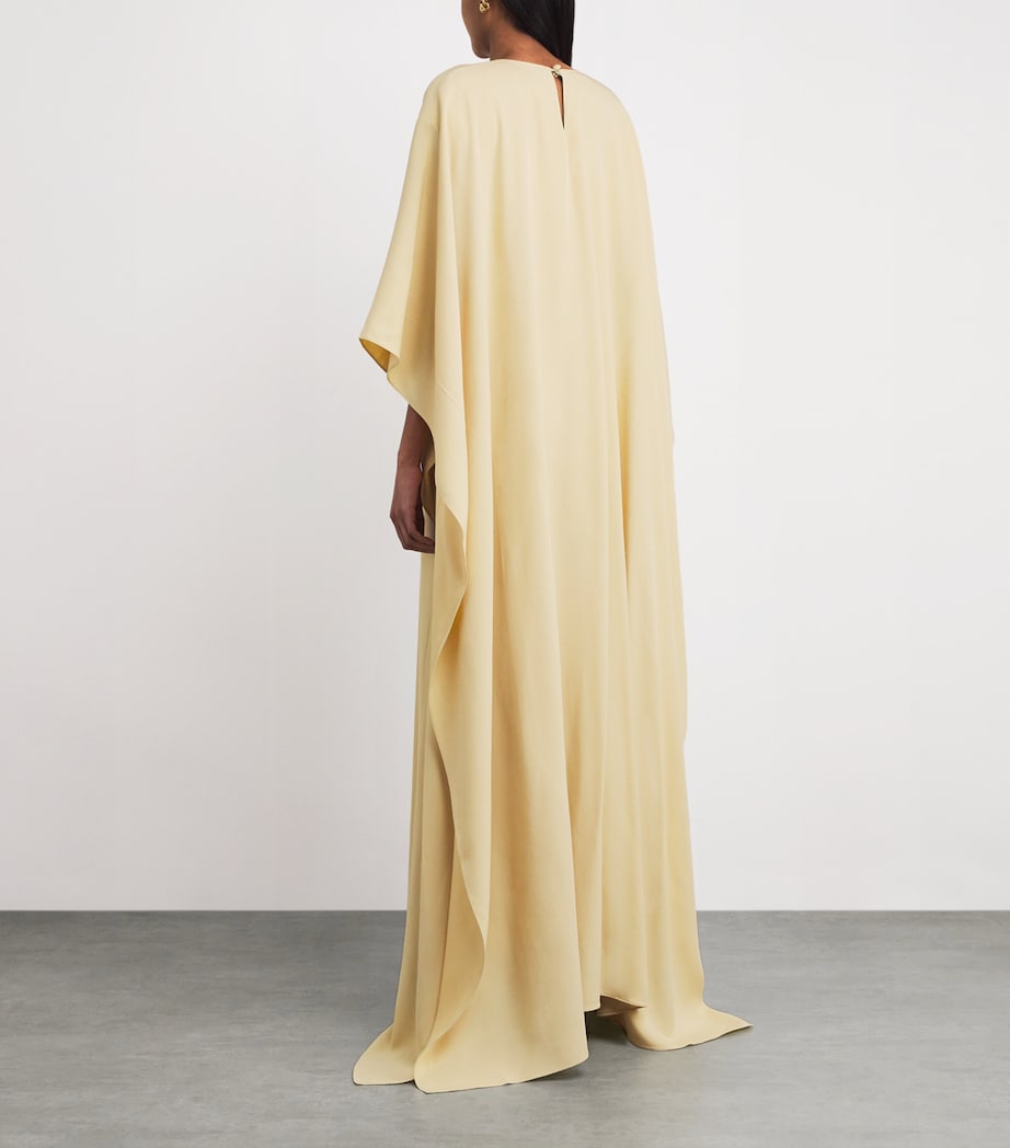 Crepe Cady Caesers Kaftan Maxi Dress PERGAMENA Image 3