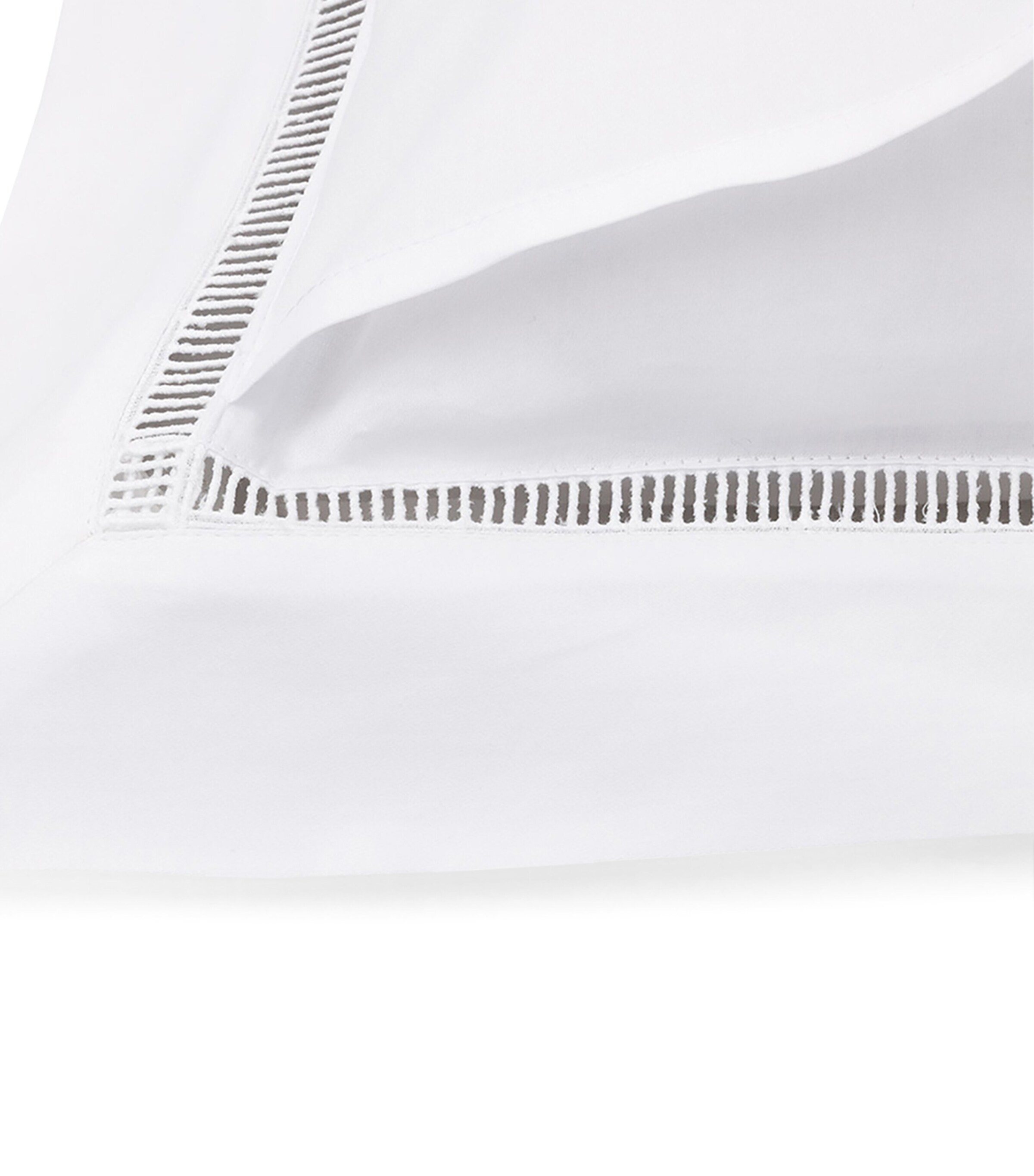 Yves Delorme Colisée Blanc King Oxford Pillowcase (54cm x 94cm) Blanc Image 3