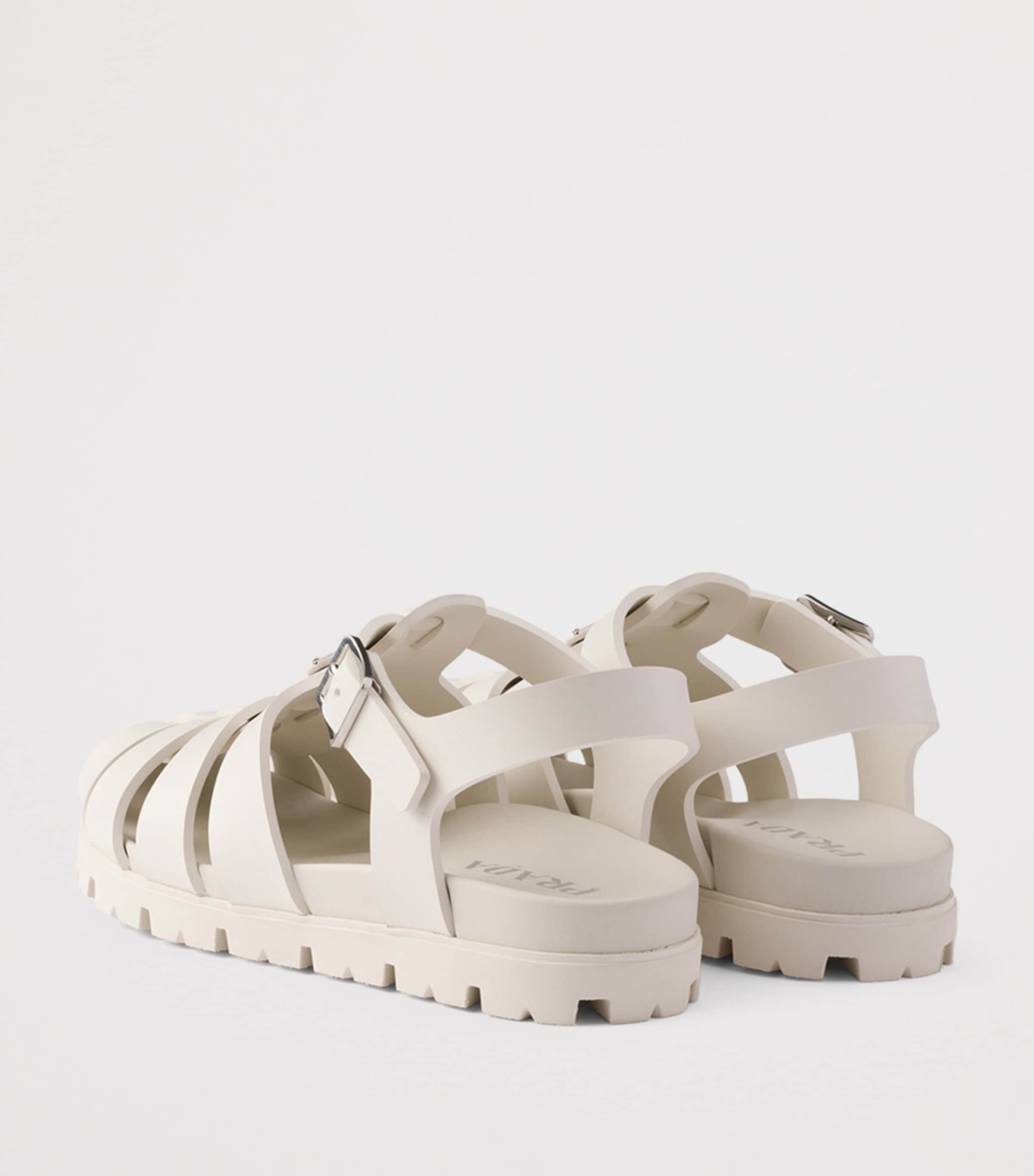 Prada Fisherman Sandals Neutral Image 4