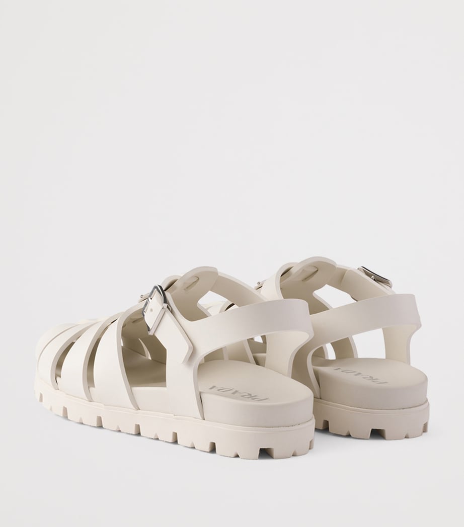 Prada Fisherman Sandals Neutral Image 4