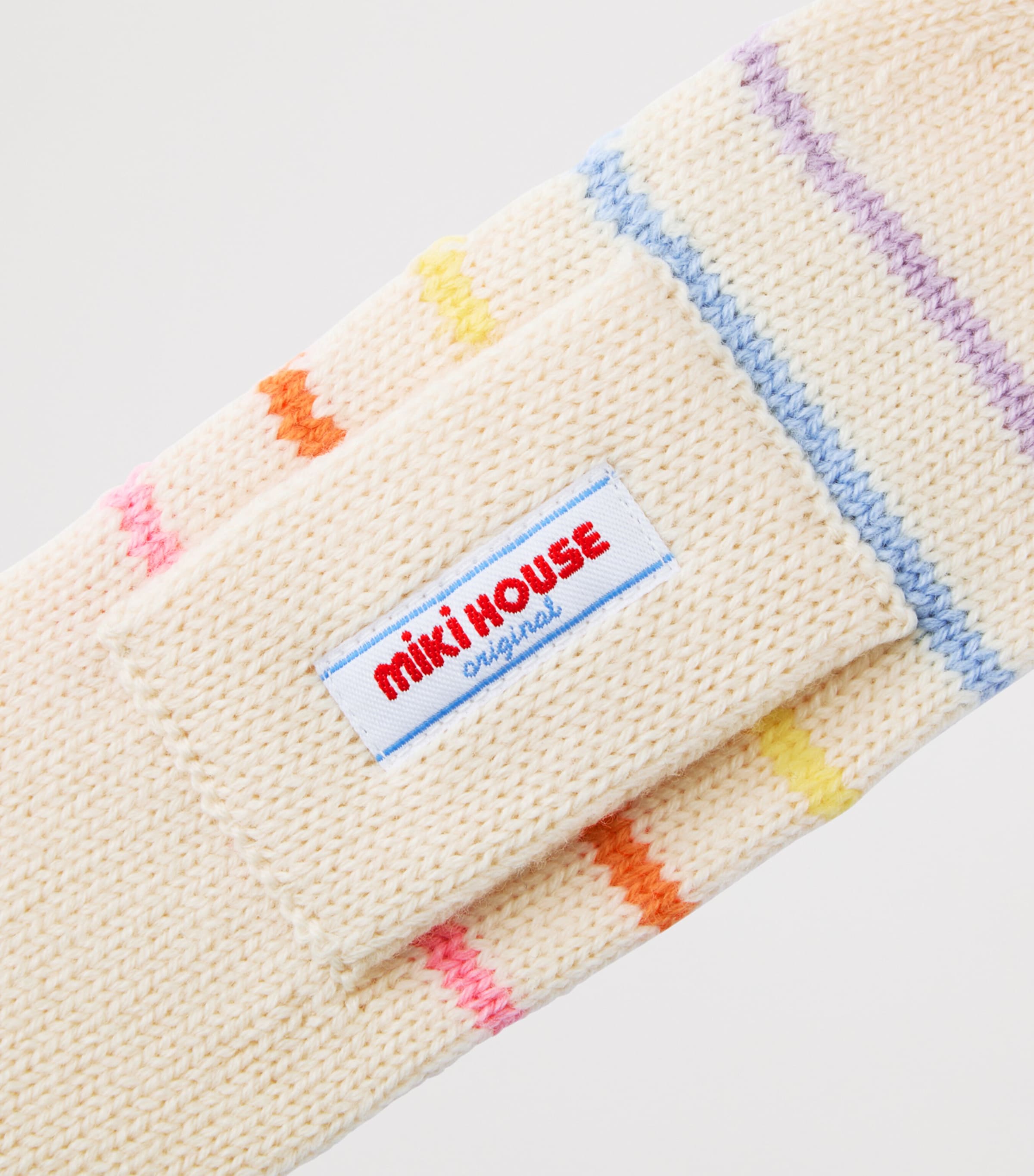 Miki House Wool-Blend Usako Scarf Image 3