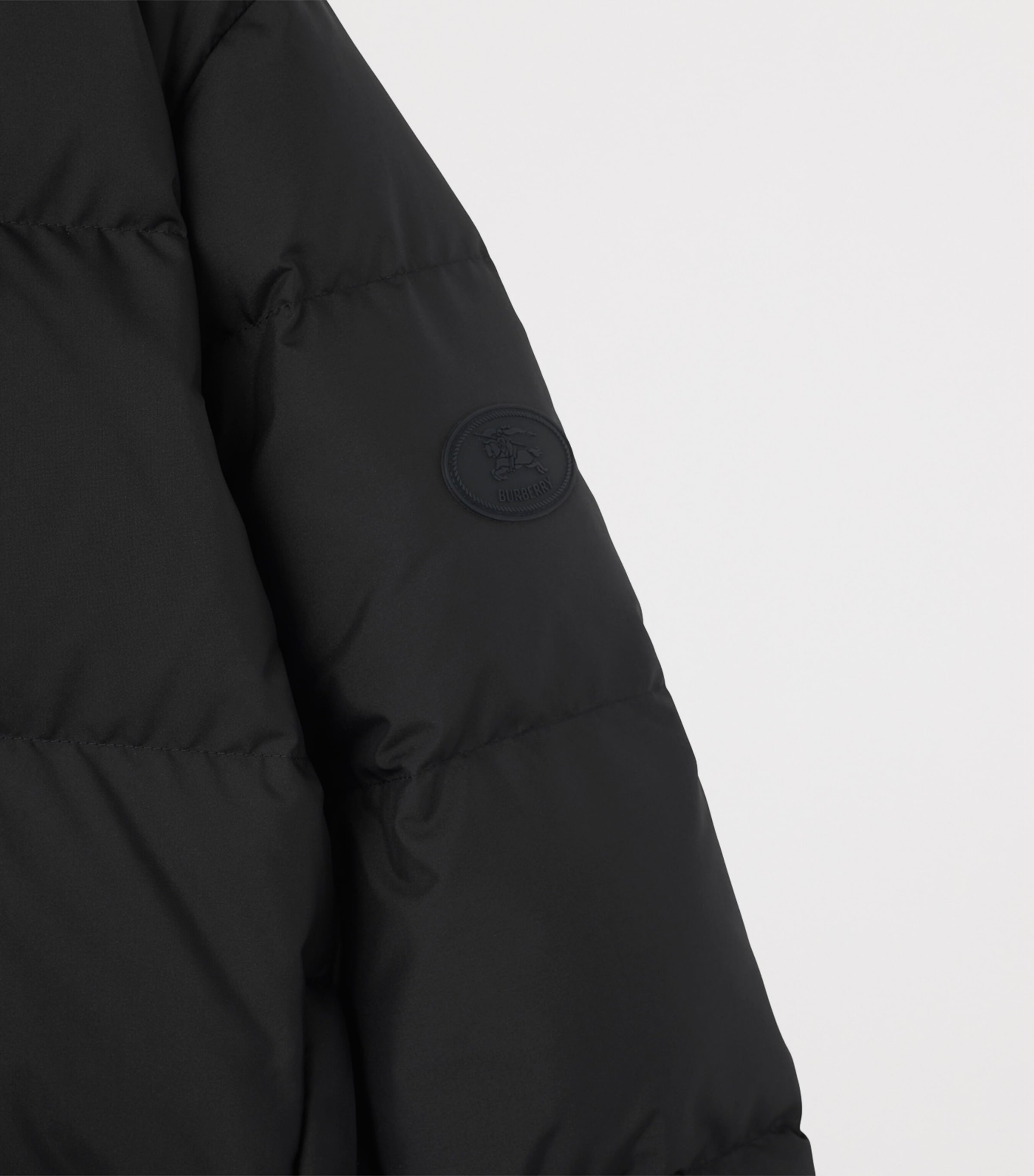 Checker-Tape Ambleside Puffer Jacket BLACK Image 5