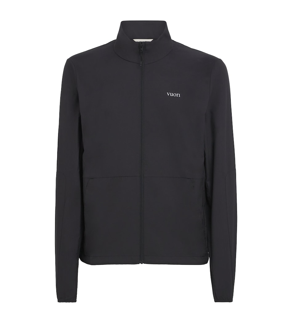 VUORI Mens Terrain Track Jacket Blk Black Image 1