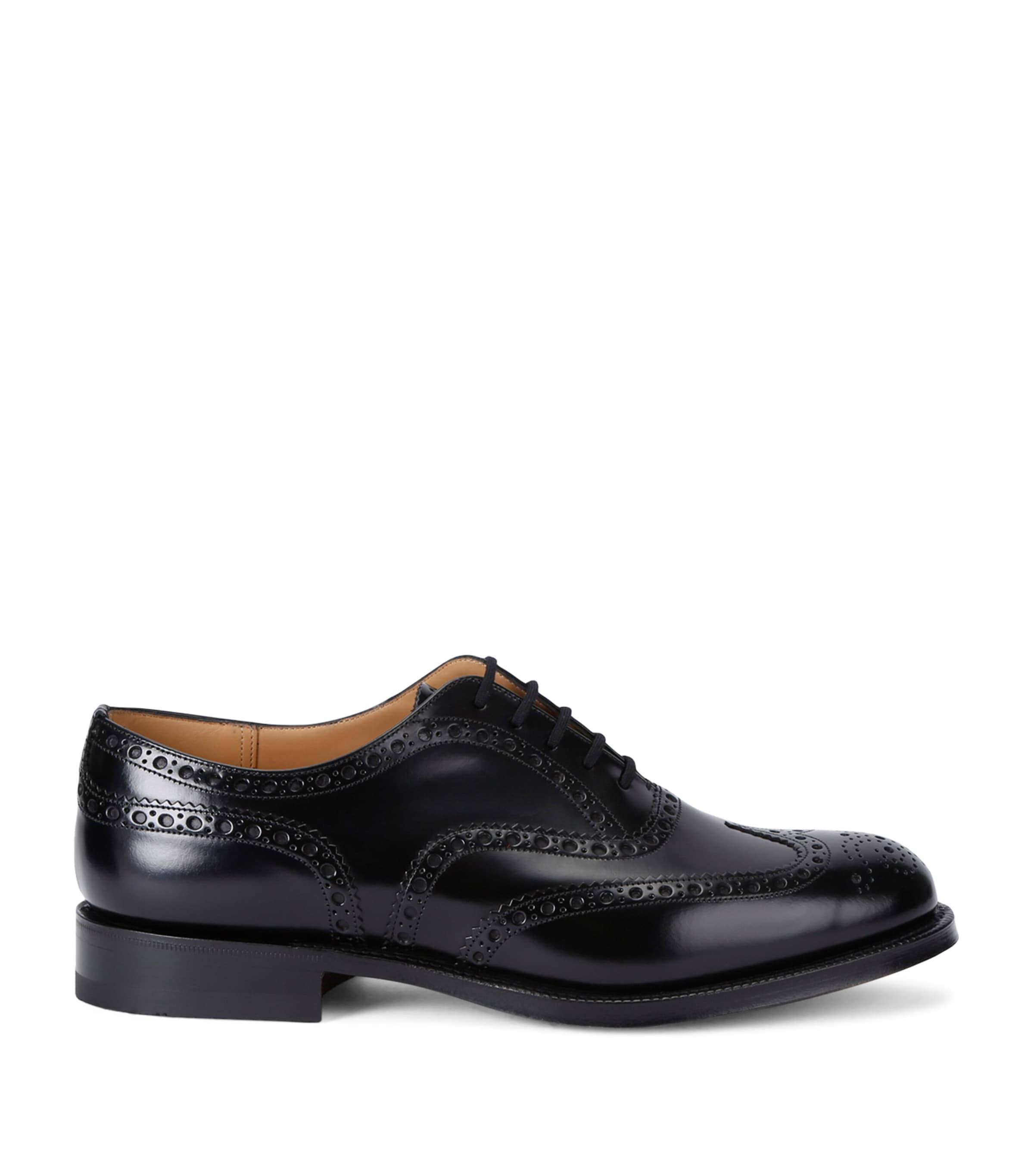 Church's Leather Burwood Brogues In Black