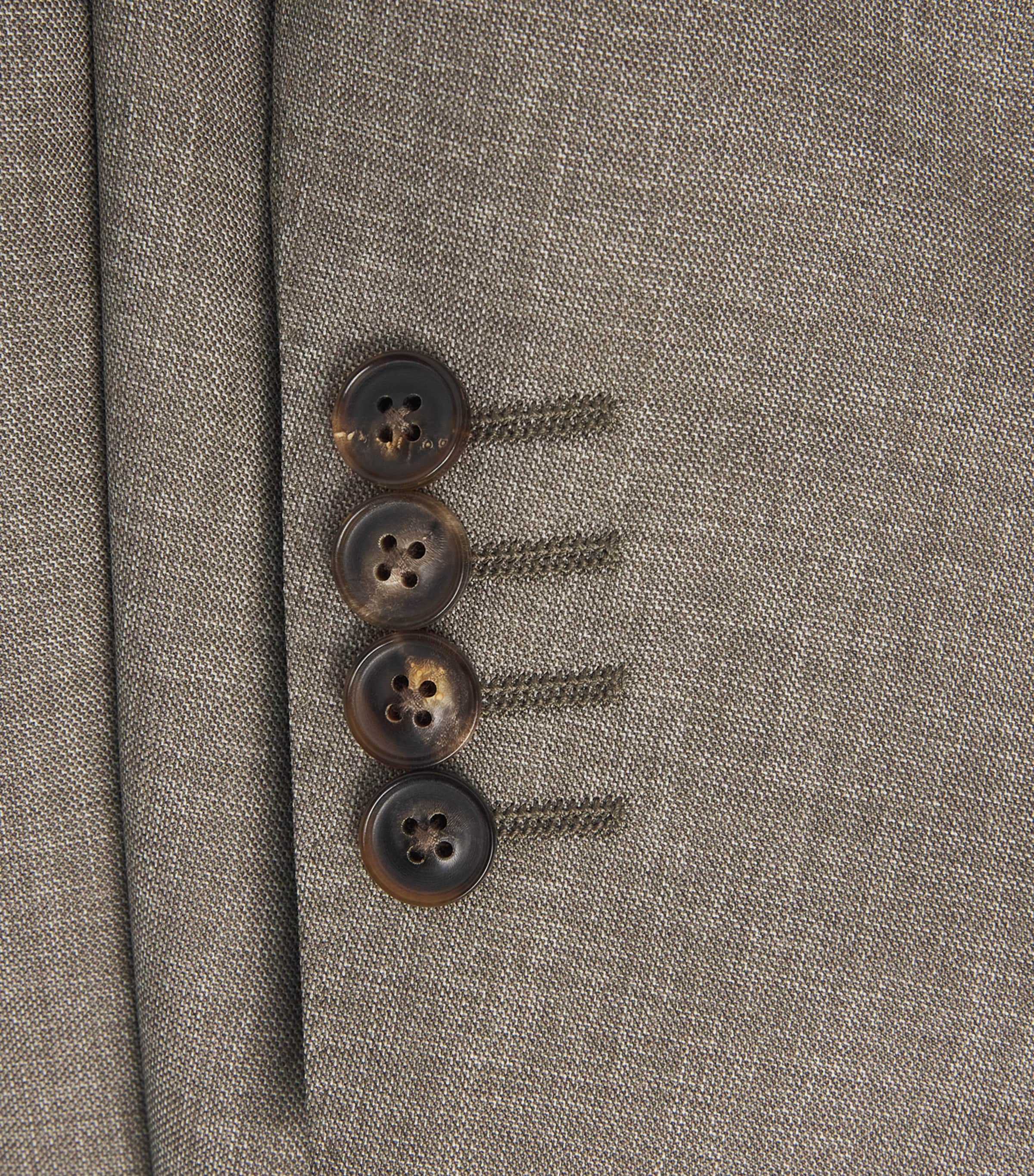 Canali Mens Wool 2-Piece Suit Image 5