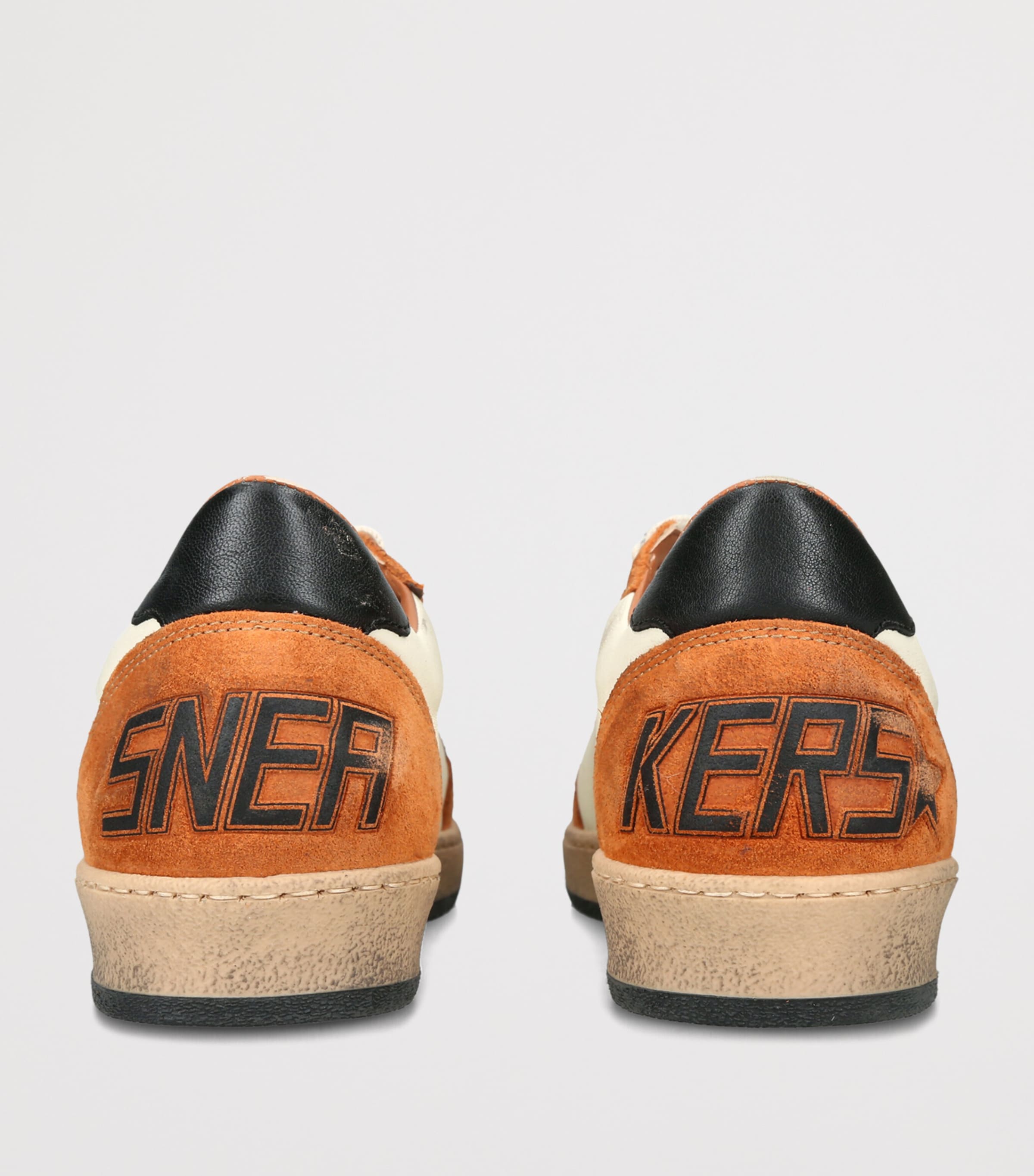 Golden Goose Nappa Leather Ball Star Sneakers Tan Comb Image 2