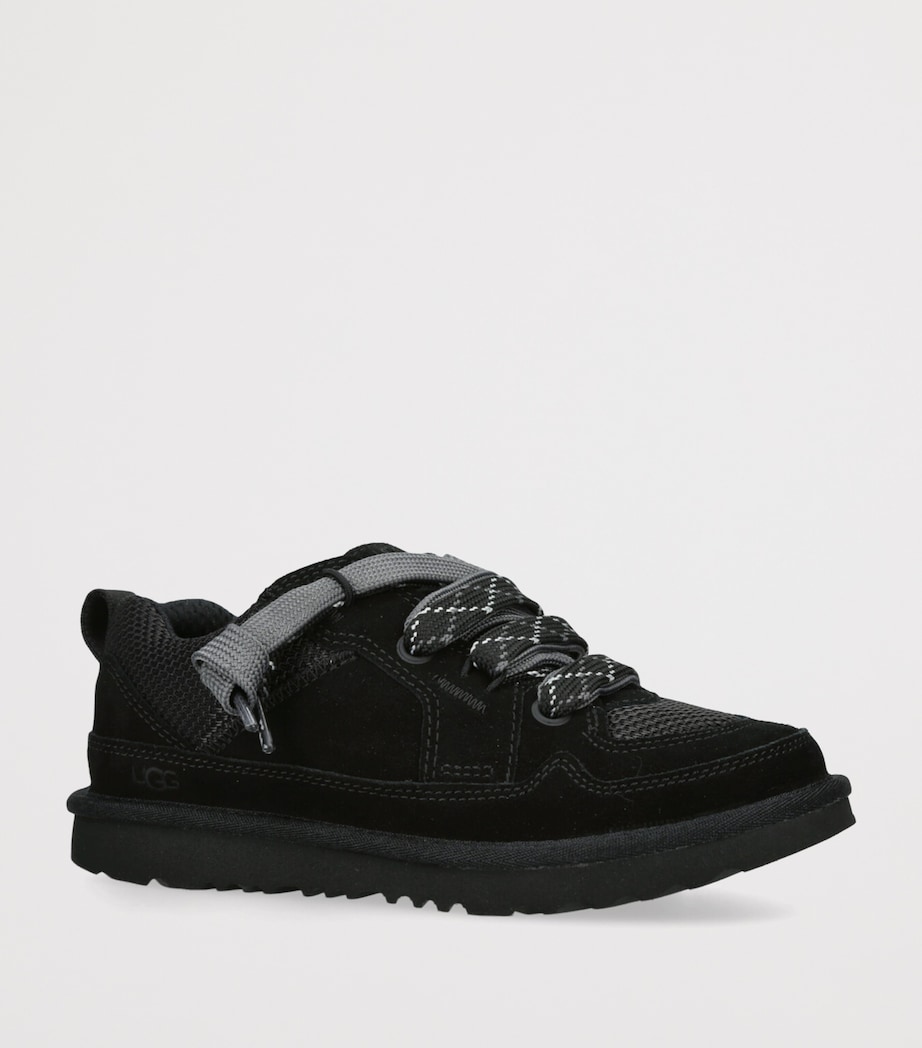 Suede Lo Lowmel Sneakers BLACK Image 3