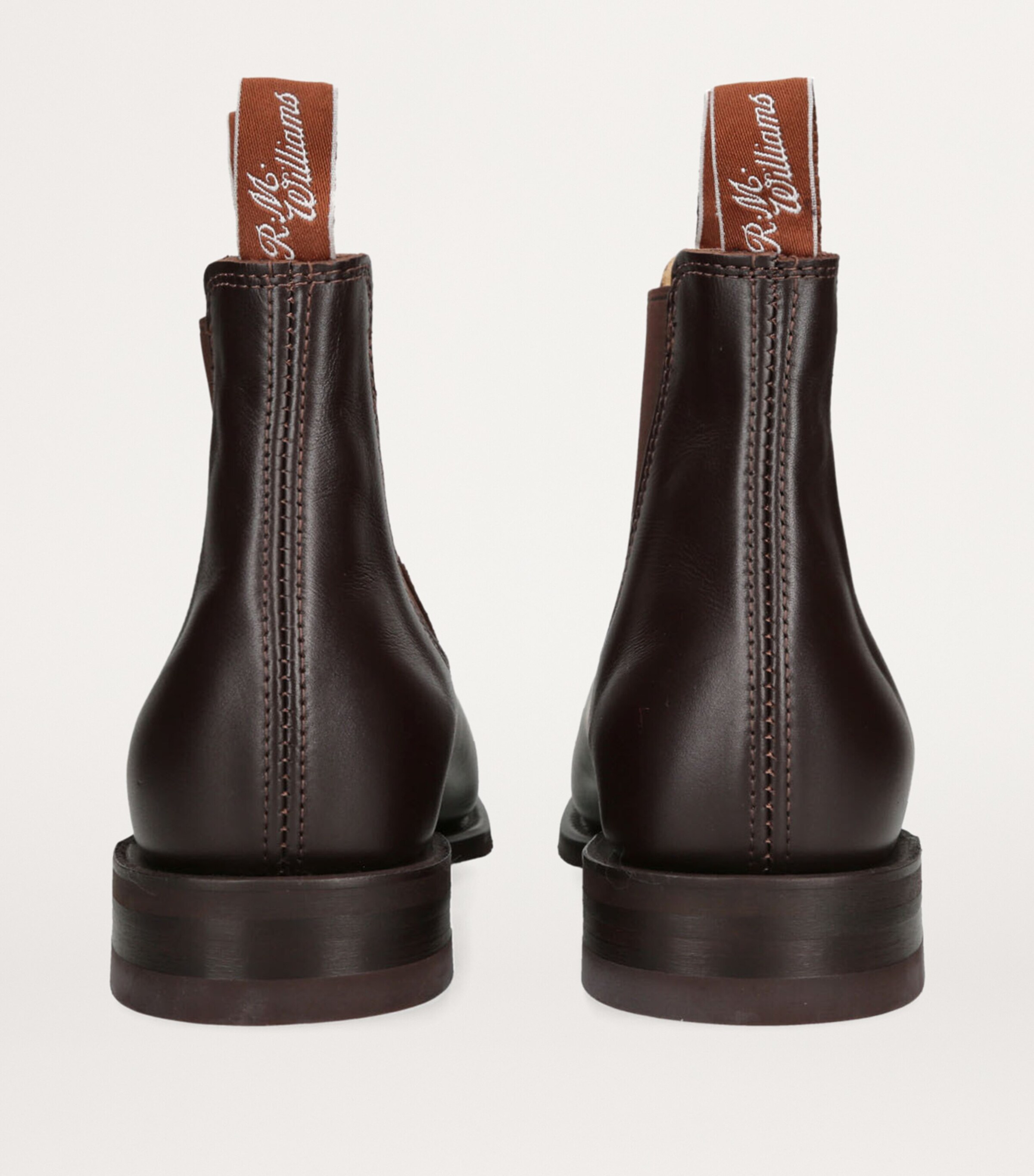Leather Ankle Boots DK.BRN COM Image 2