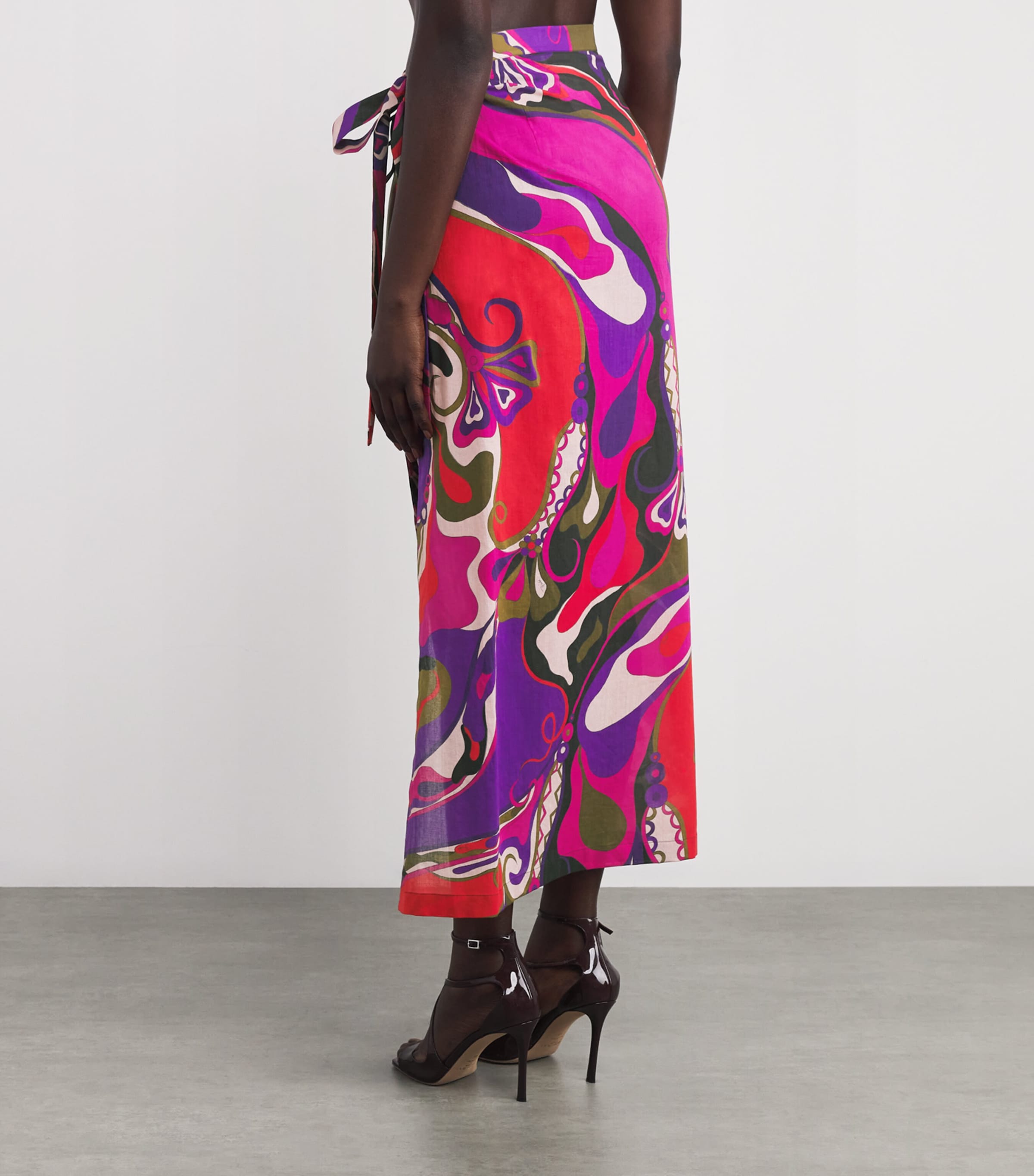 Cotton Tie-Side Pareo 017/MULTICOLOR Image 4