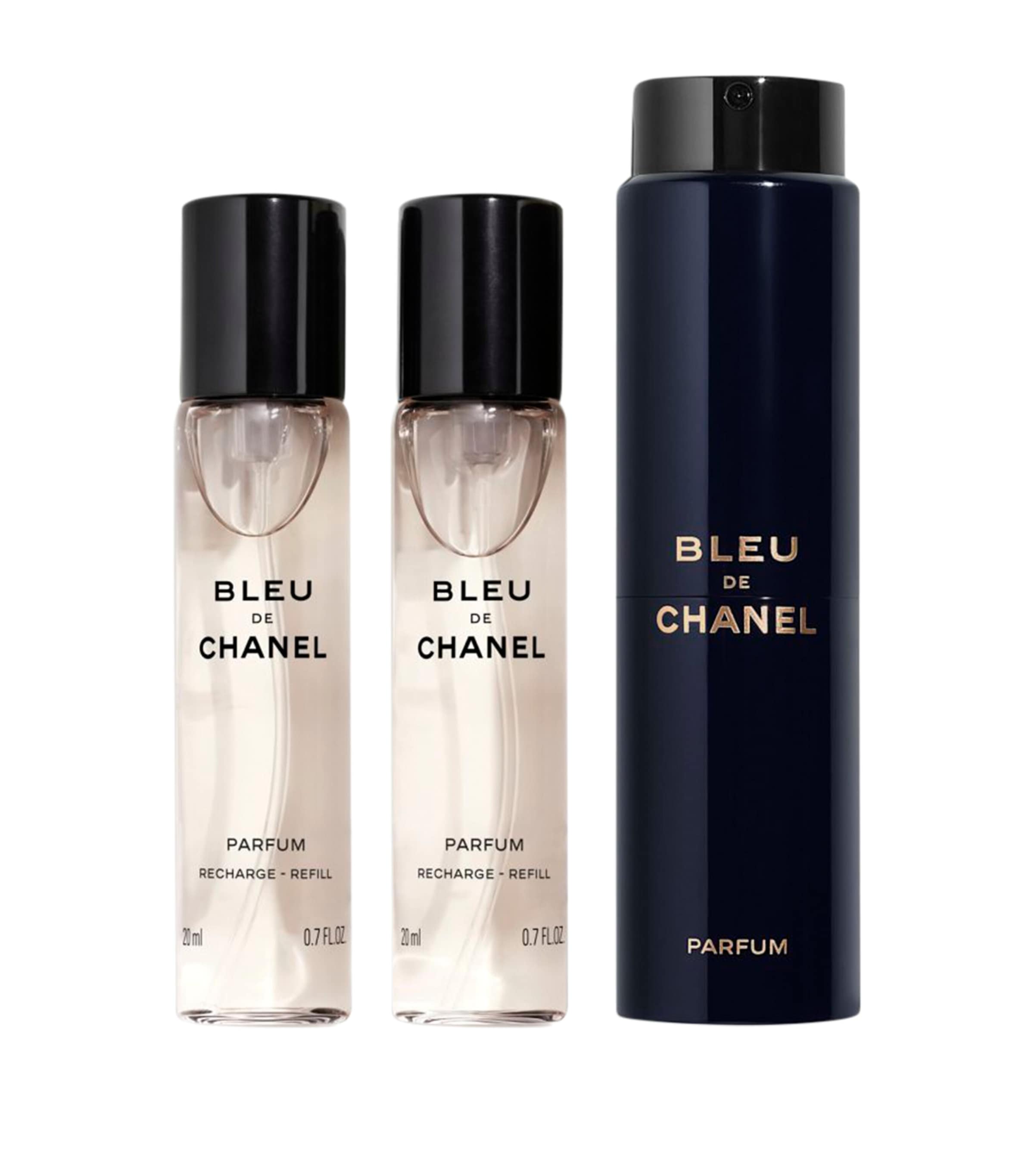 CHANEL BLEU DE CHANEL PARFUM TWIST AND SPRAY TRAVEL SET