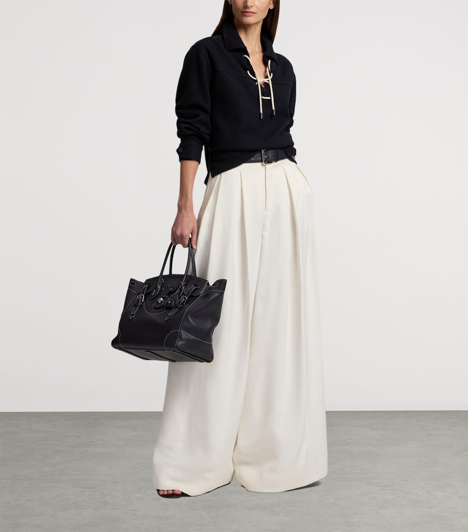 Wool-Blend Gabardine Nell Jacket NAVY-410 Image 6