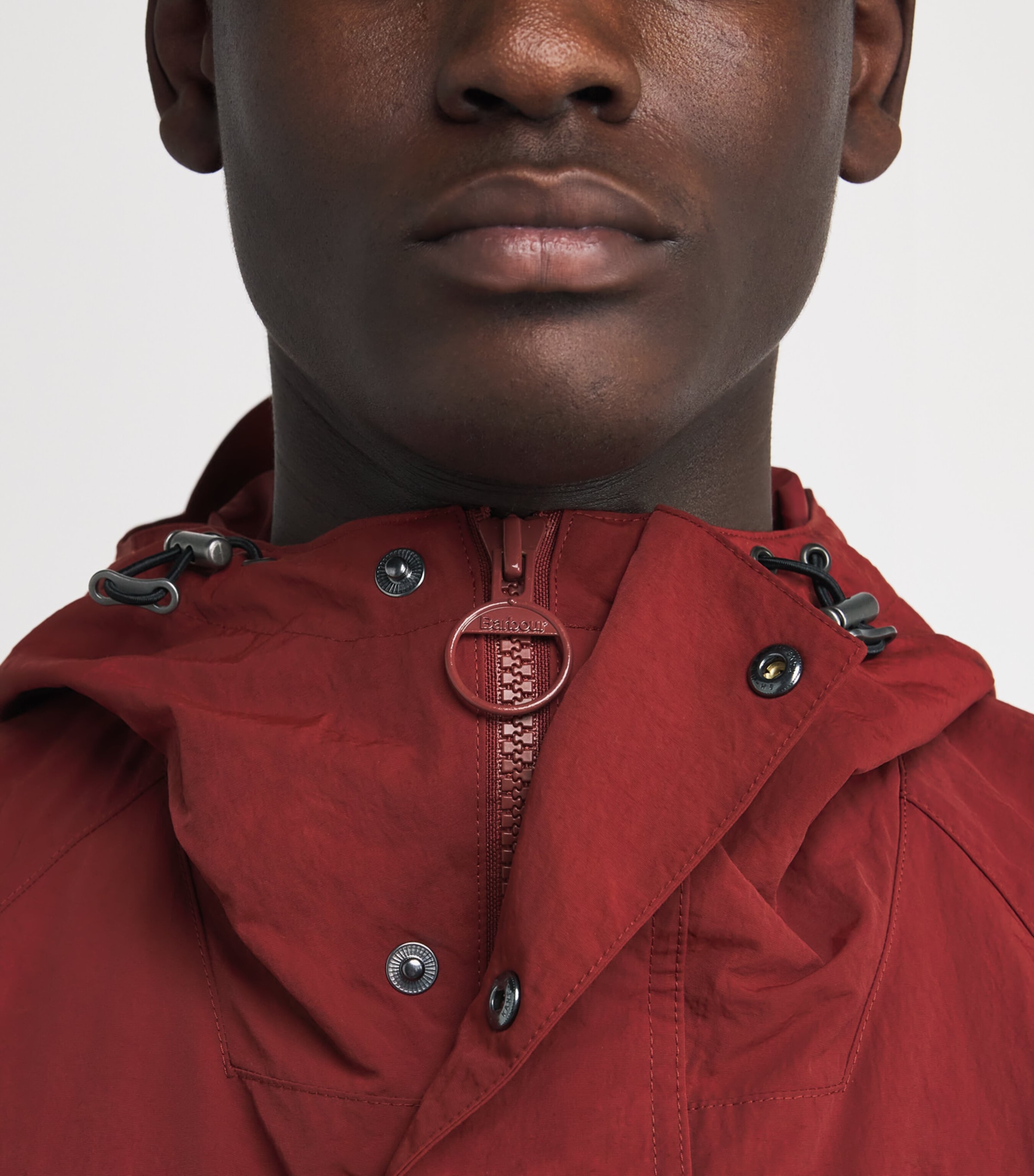 Showerproof Rig Jacket RE72 FIRED BRICK Image 6