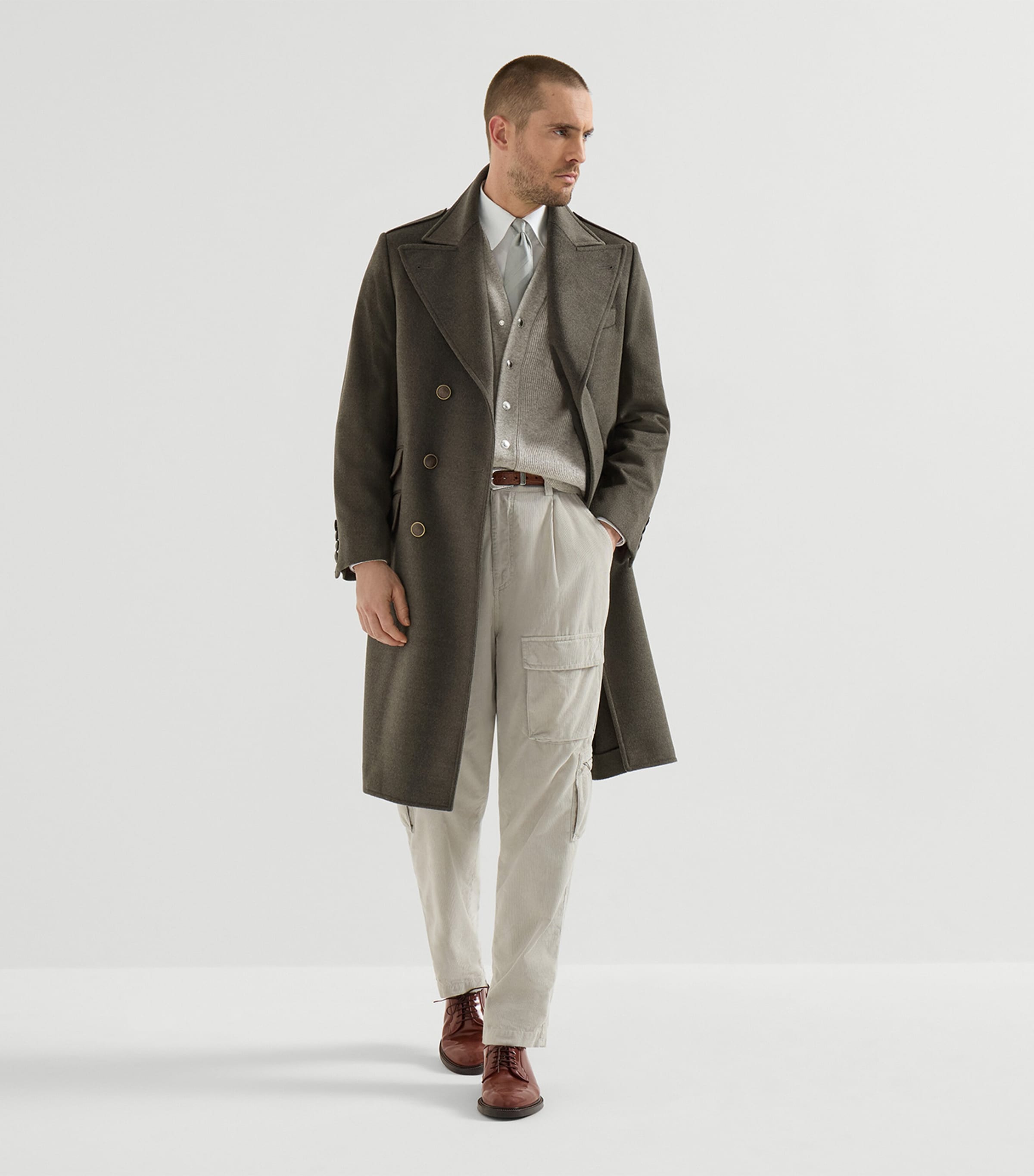 Brunello Cucinelli Leather Derby Shoes Image 2