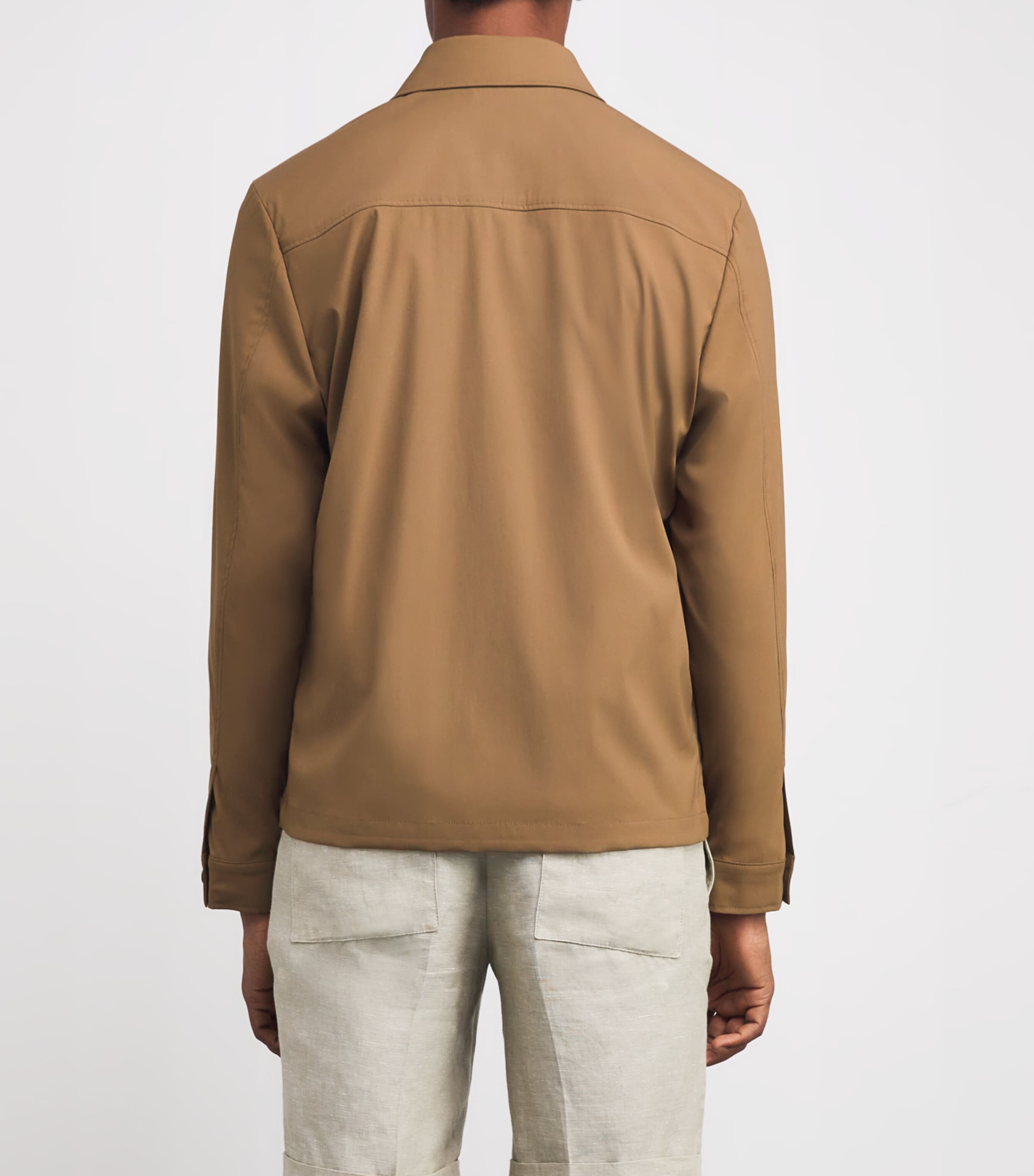 Virgin Wool-Blend Jacket 035 NATURAL / BEIGE Image 4