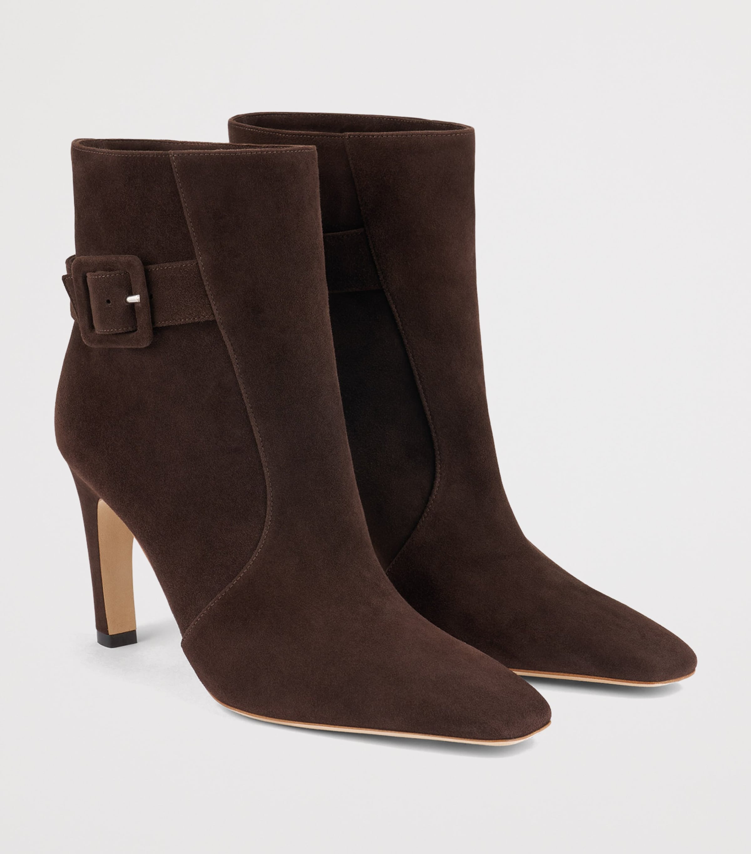 Malone Souliers Suede Rowan Ankle Boots 90 Ebony Image 3