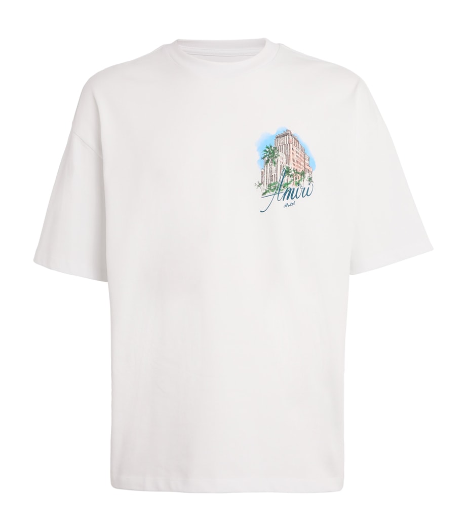 Cotton Hotel Amiri T-Shirt WHITE Image 1