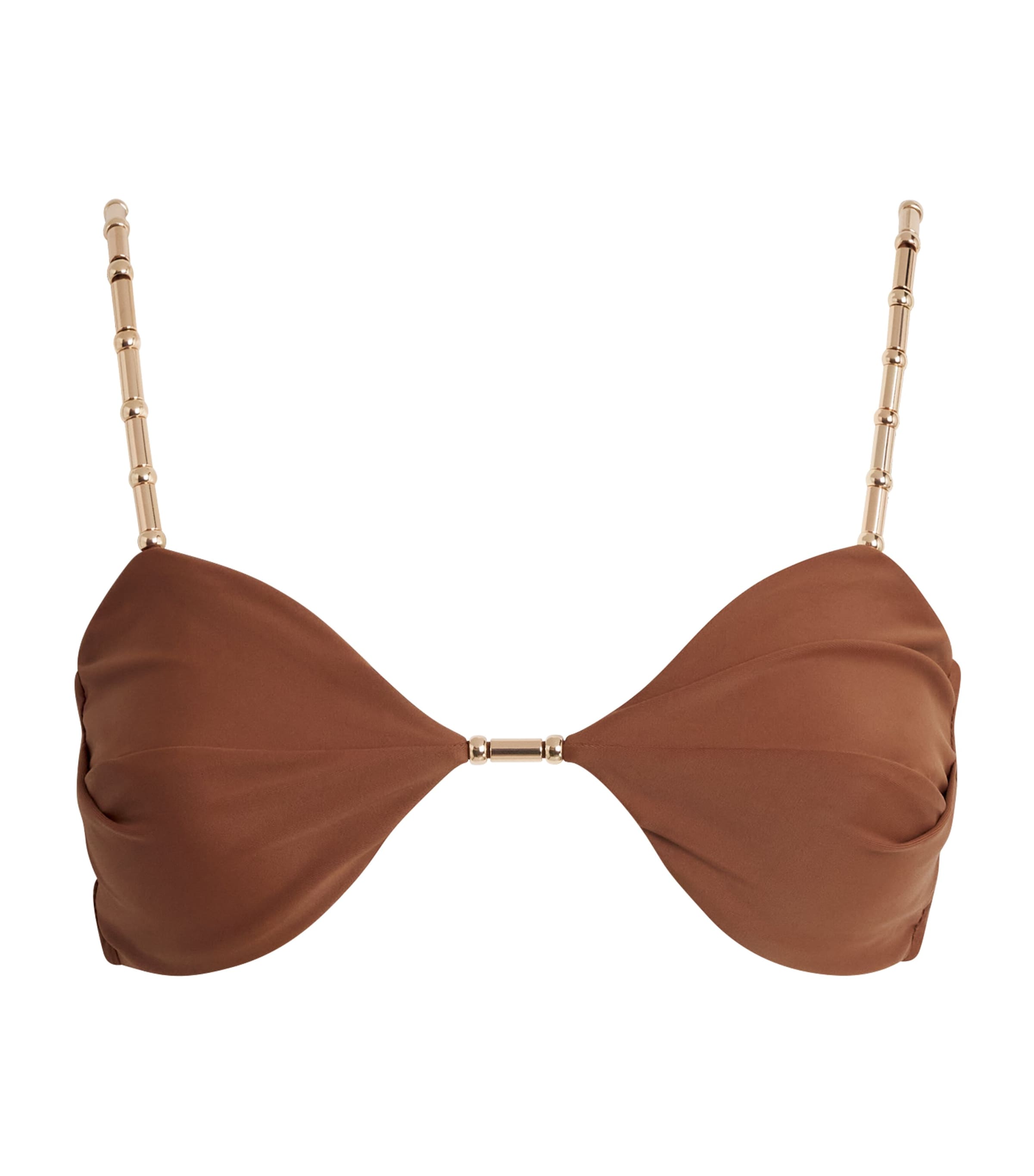 Devon Windsor Womens Emmie Bikini Top Umber Image 1