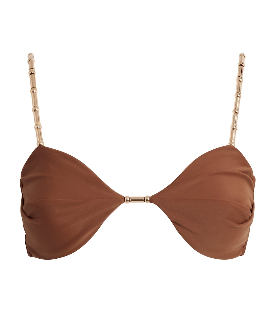 Devon Windsor Womens Emmie Bikini Top Umber Image 1