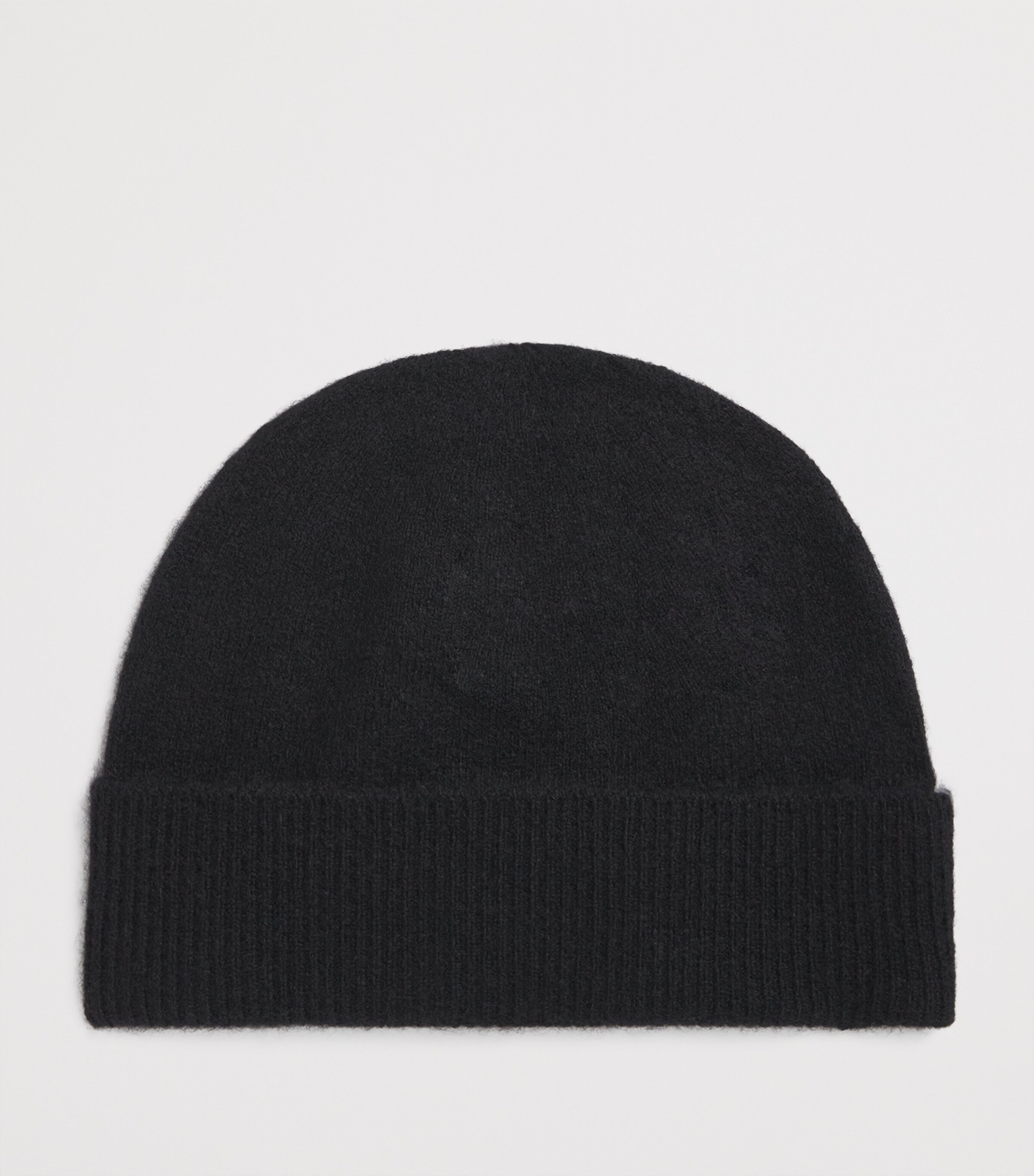 Cashmere Brushed Beanie BLACK Image 2
