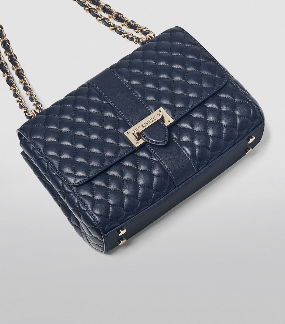 Large Lottie Shoulder Bag NAVY Image 3