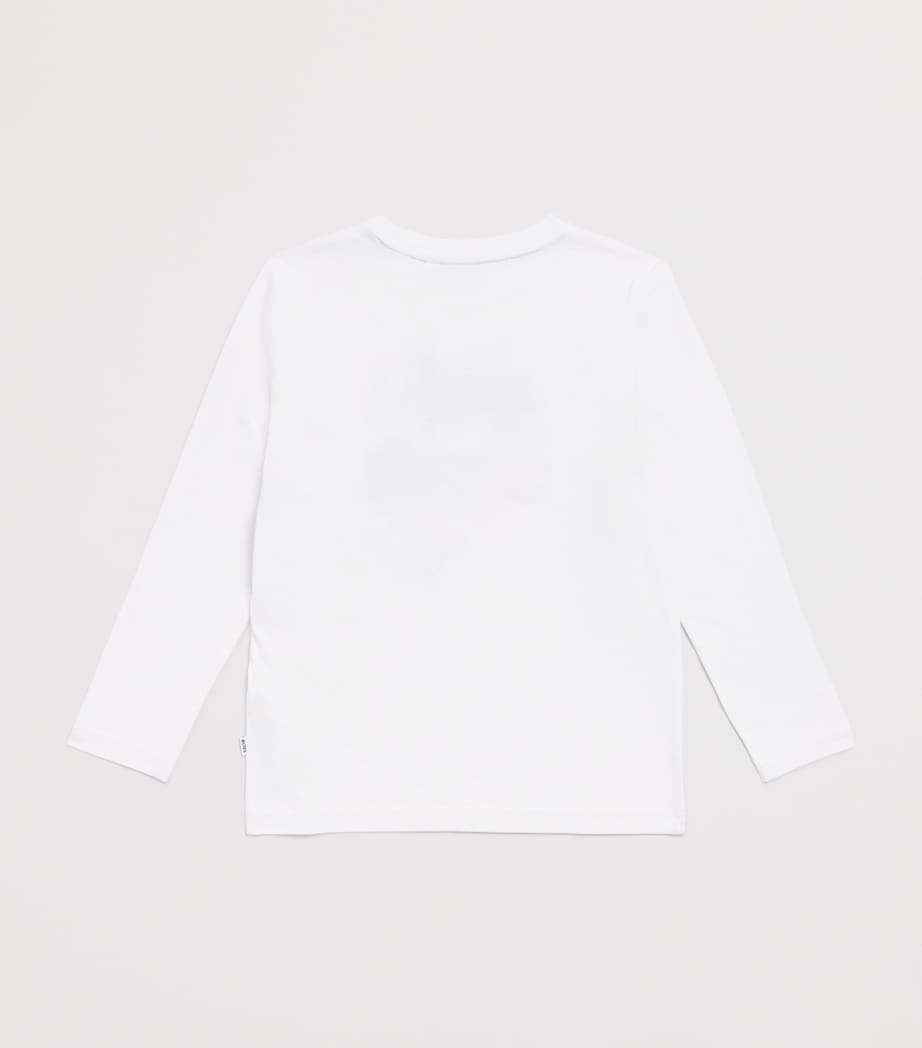 BOSS Kidswear Graphic Long-Sleeve T-Shirt (4-16 Years) White Image 2