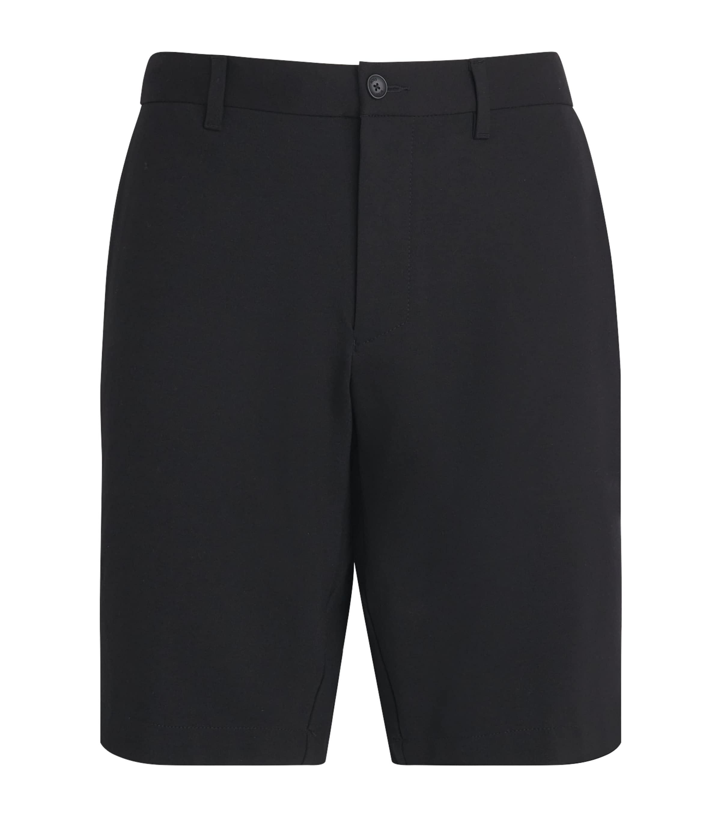 BOSS Mens Commuter Slim Shorts Black Image 1