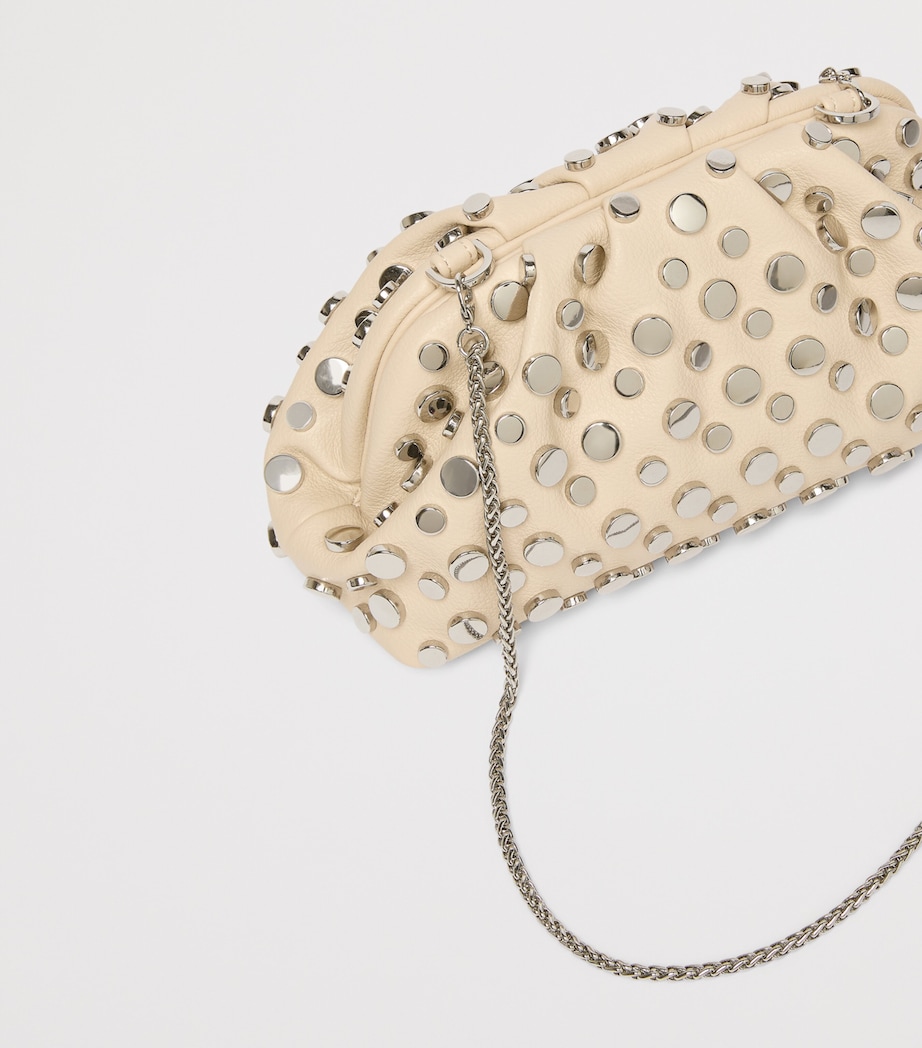 Marella Studded Clutch Bag Turtledove Image 5