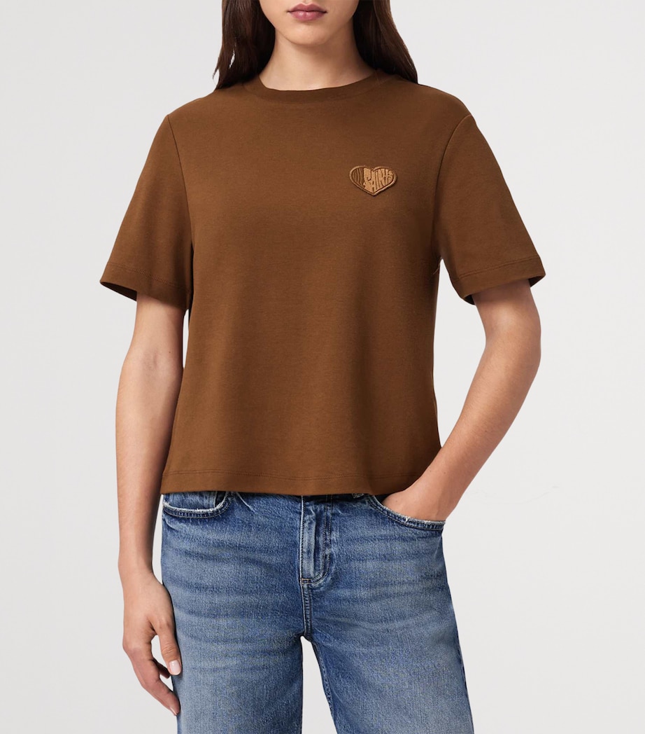 Organic Cotton Lover T-Shirt COGNAC BROWN Image 5