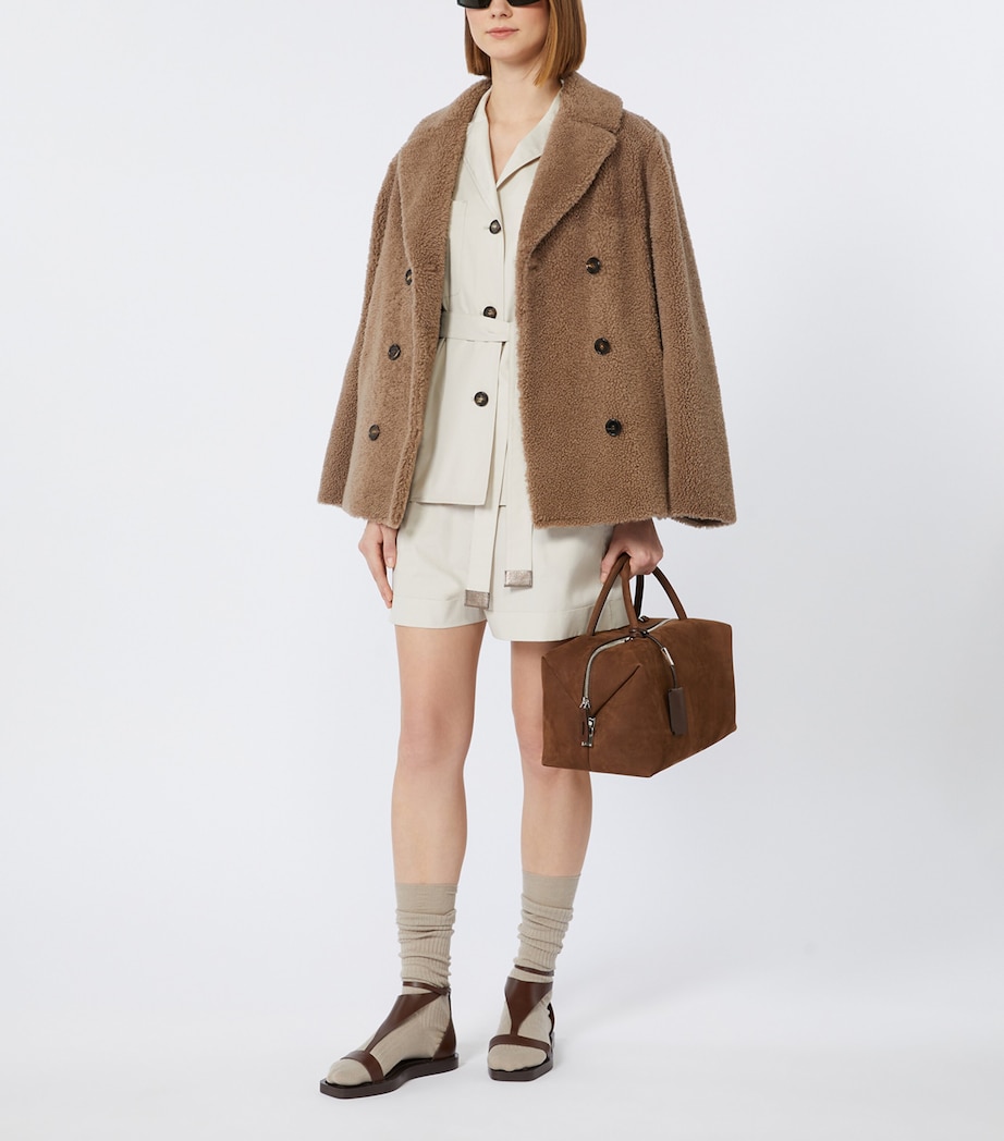 Cotton Belted Shirt ECRU Image 4