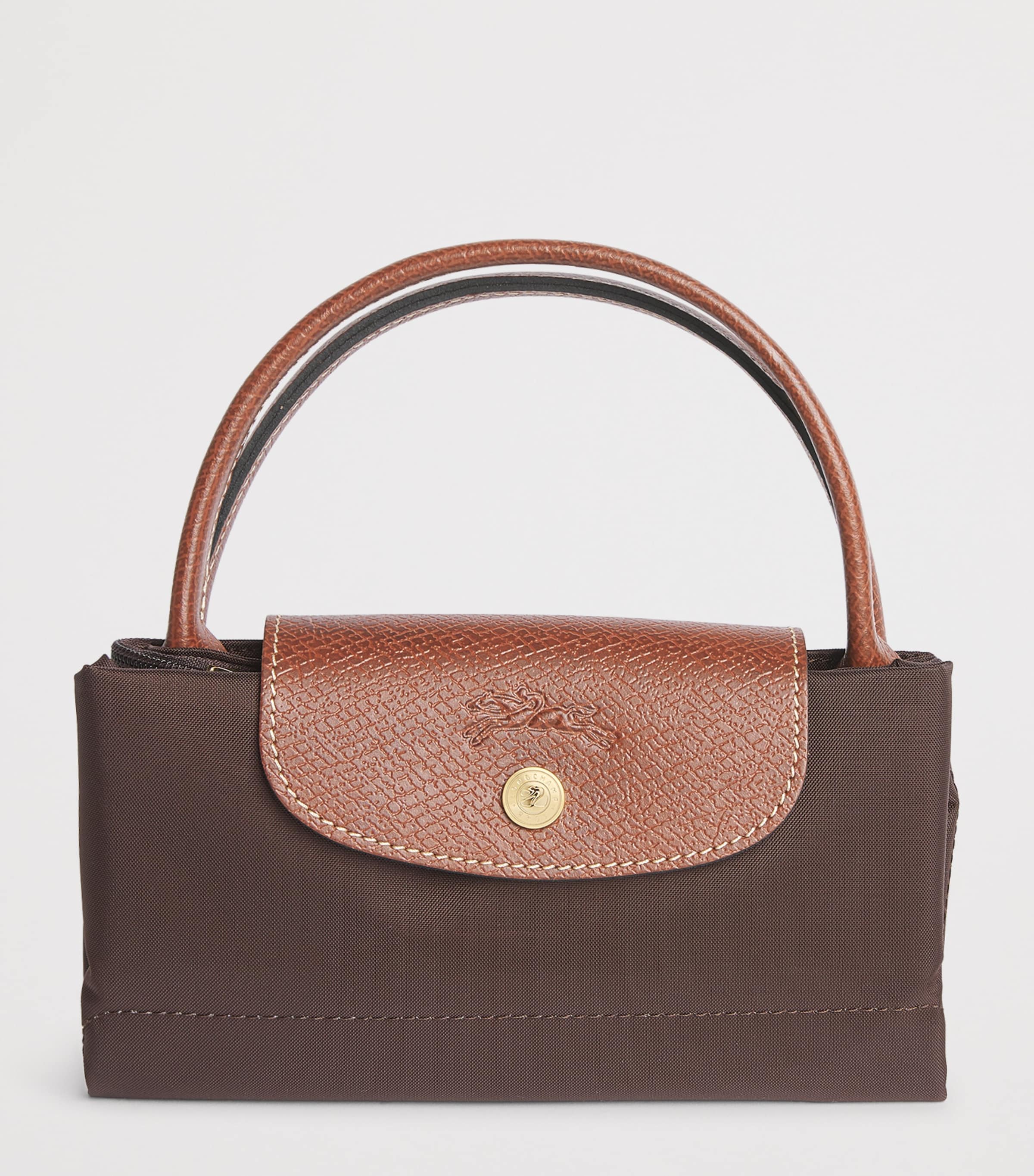 Longchamp Small Le Pliage Original Handbag Moka Image 5