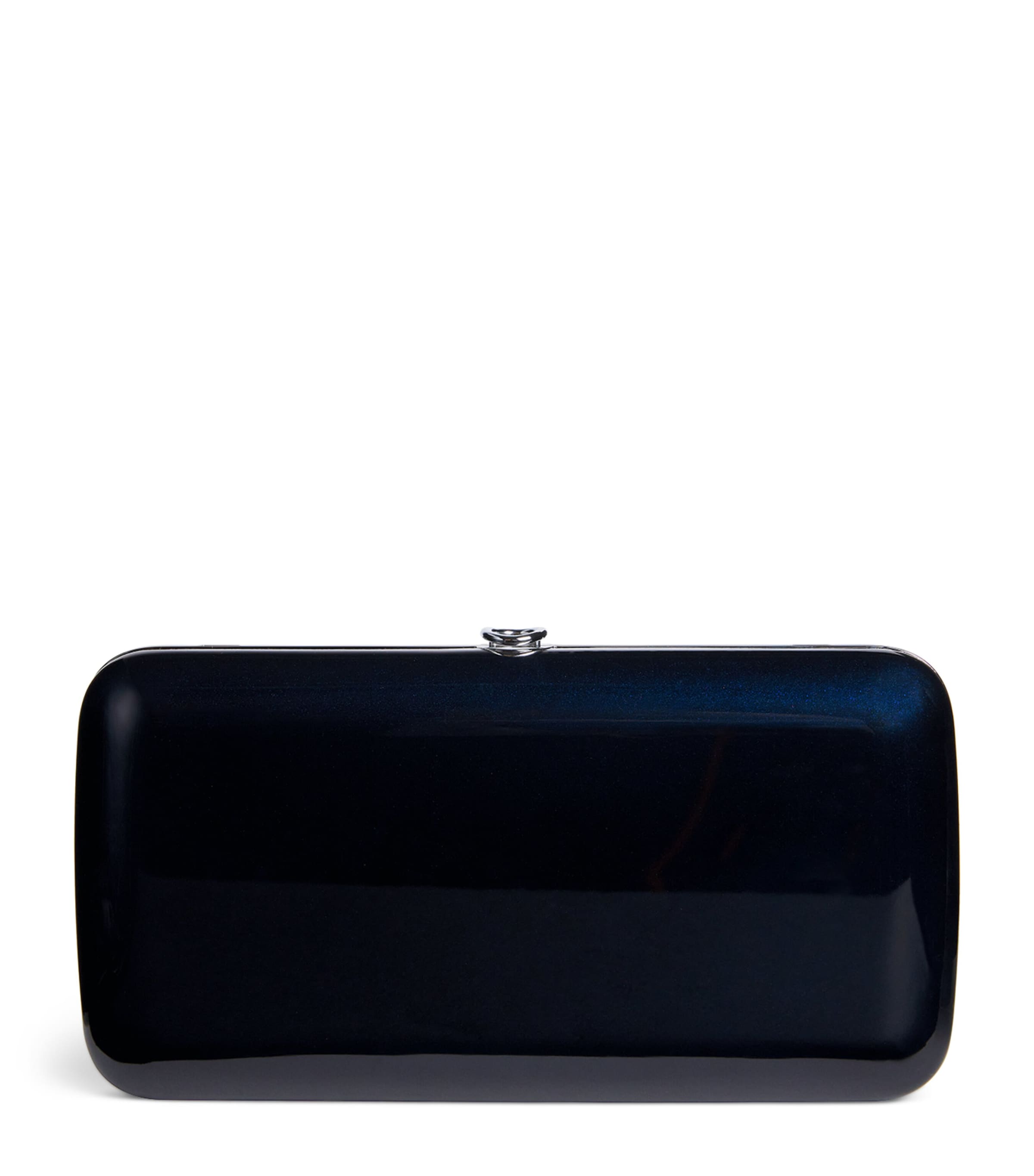 Glittered Finley Clutch Bag NAVY Image 1