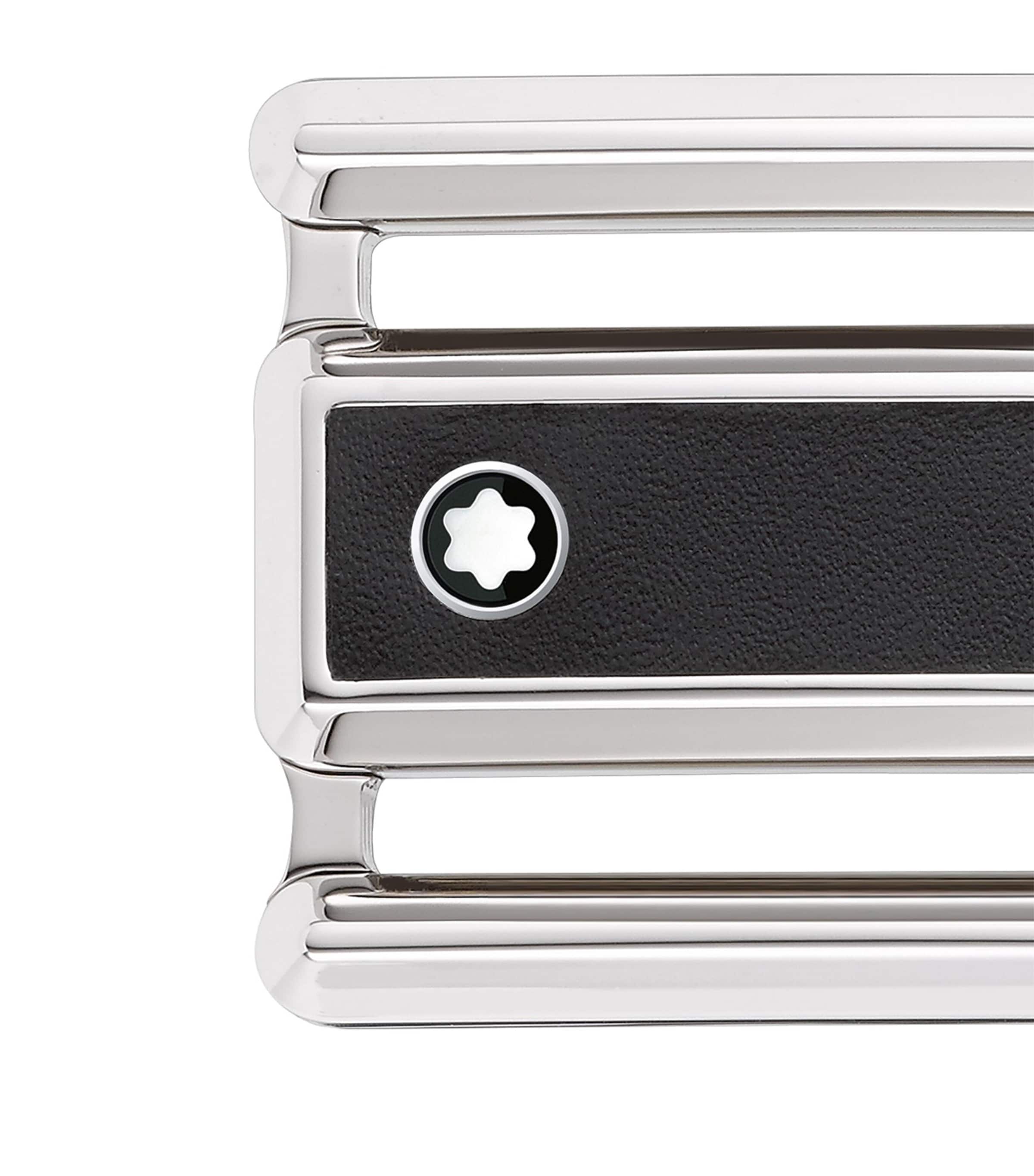 Leather Reversible Belt BLACK/BROWN Image 3