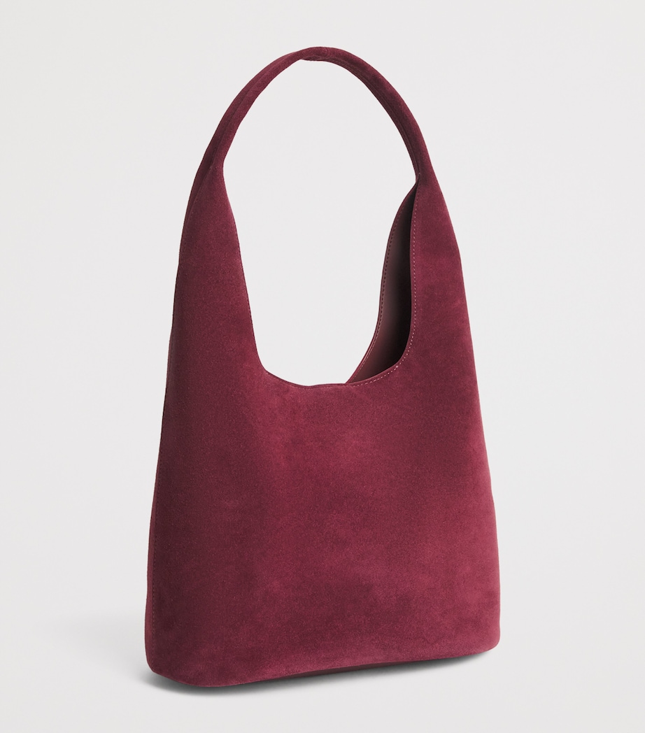 Suede Khai Shoulder Bag CRANBERRY Image 3