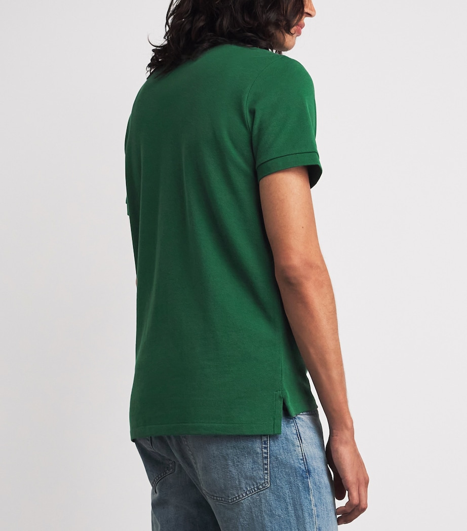 Polo Ralph Lauren Mens Cotton Mesh Custom-Fit Polo Shirt New Image 5
