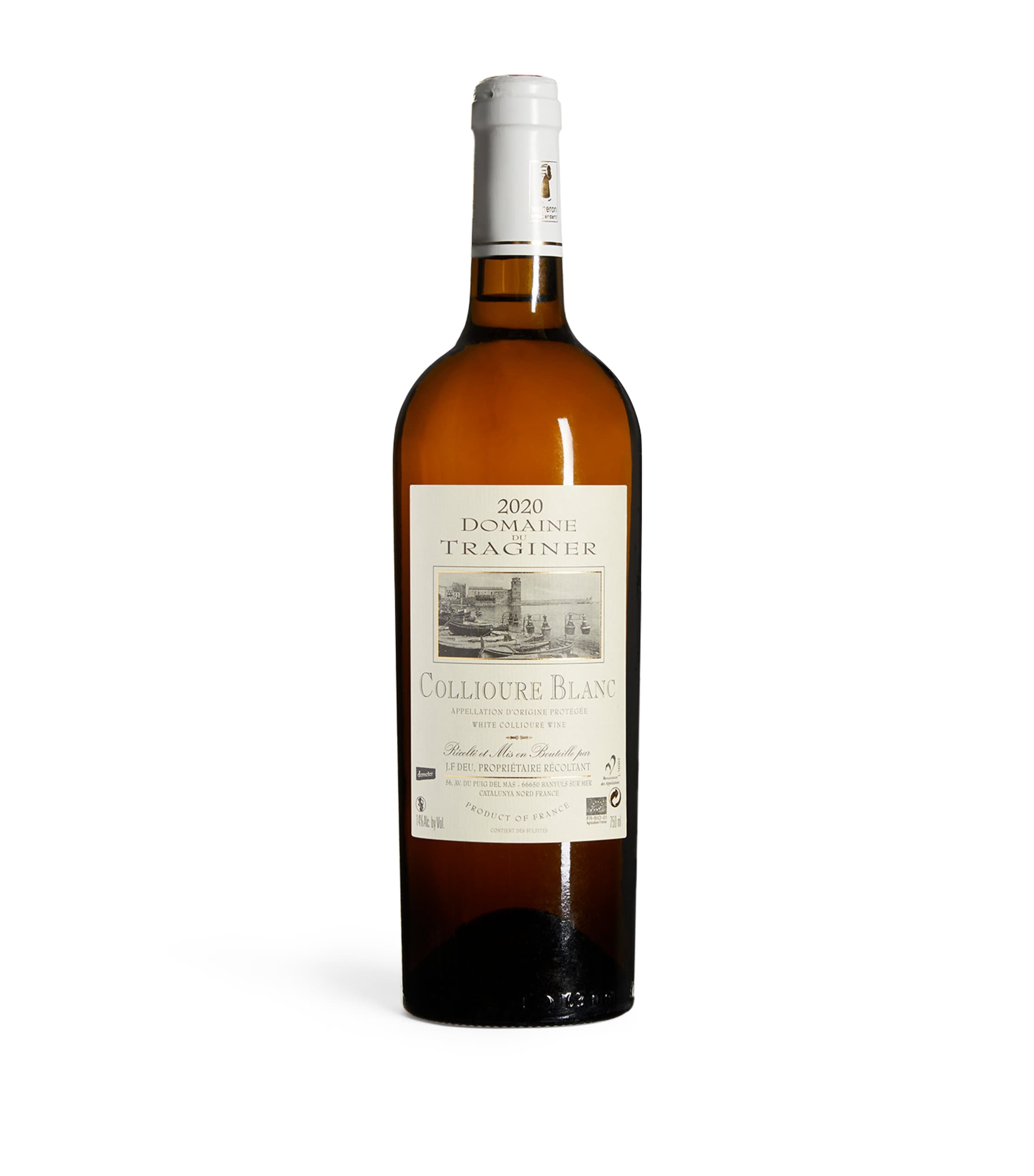 Domaine du Traginer Domaine du Traginer Collioure Blanc 2020 (75cl) - Languedoc-Roussillon, France Image 1