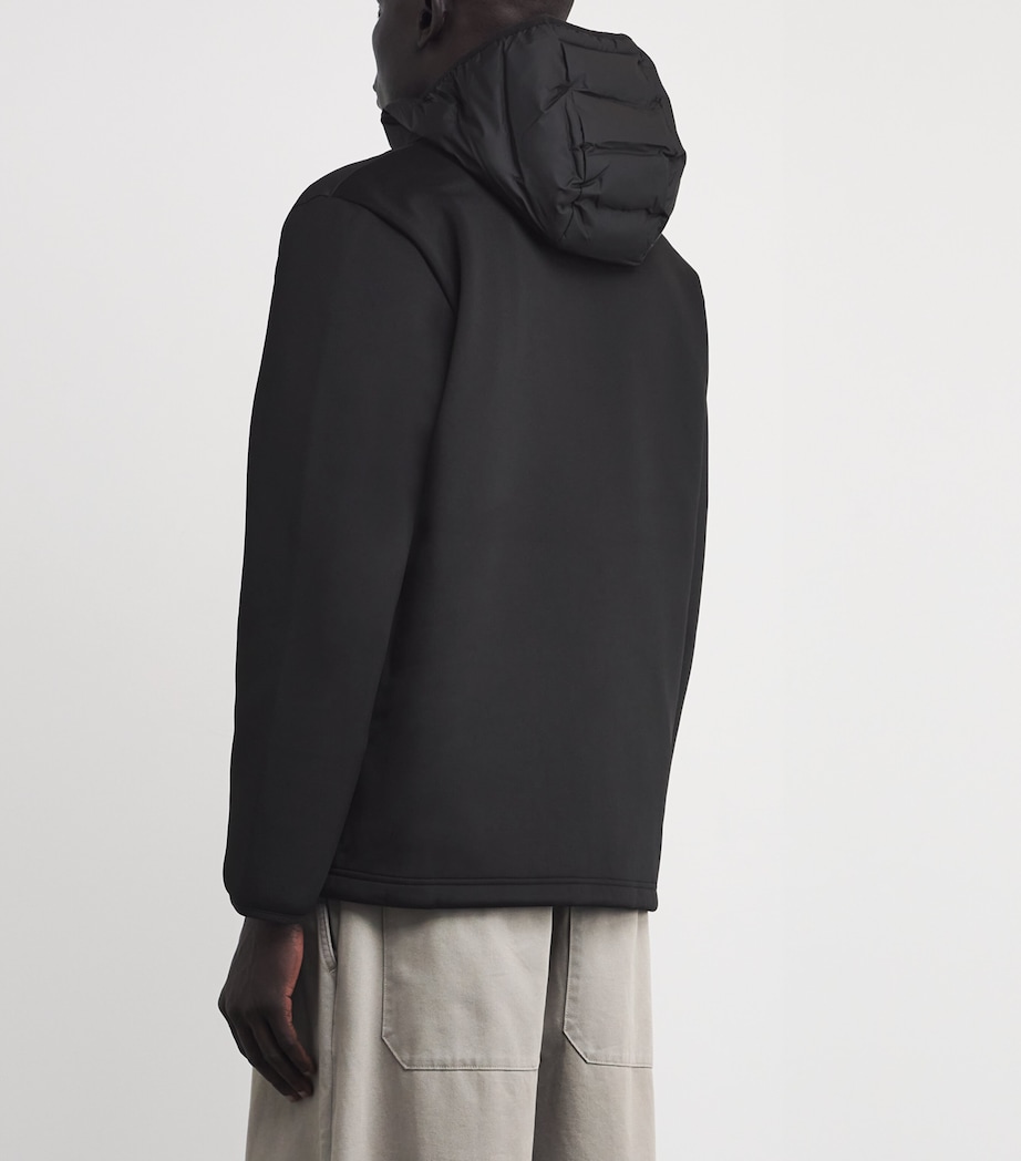 Fleece Hybrid Safi Jacket 01 BLACK Image 4