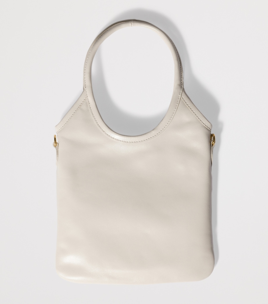 Small Leather Ivy Top-Handle Bag F0009 Image 4