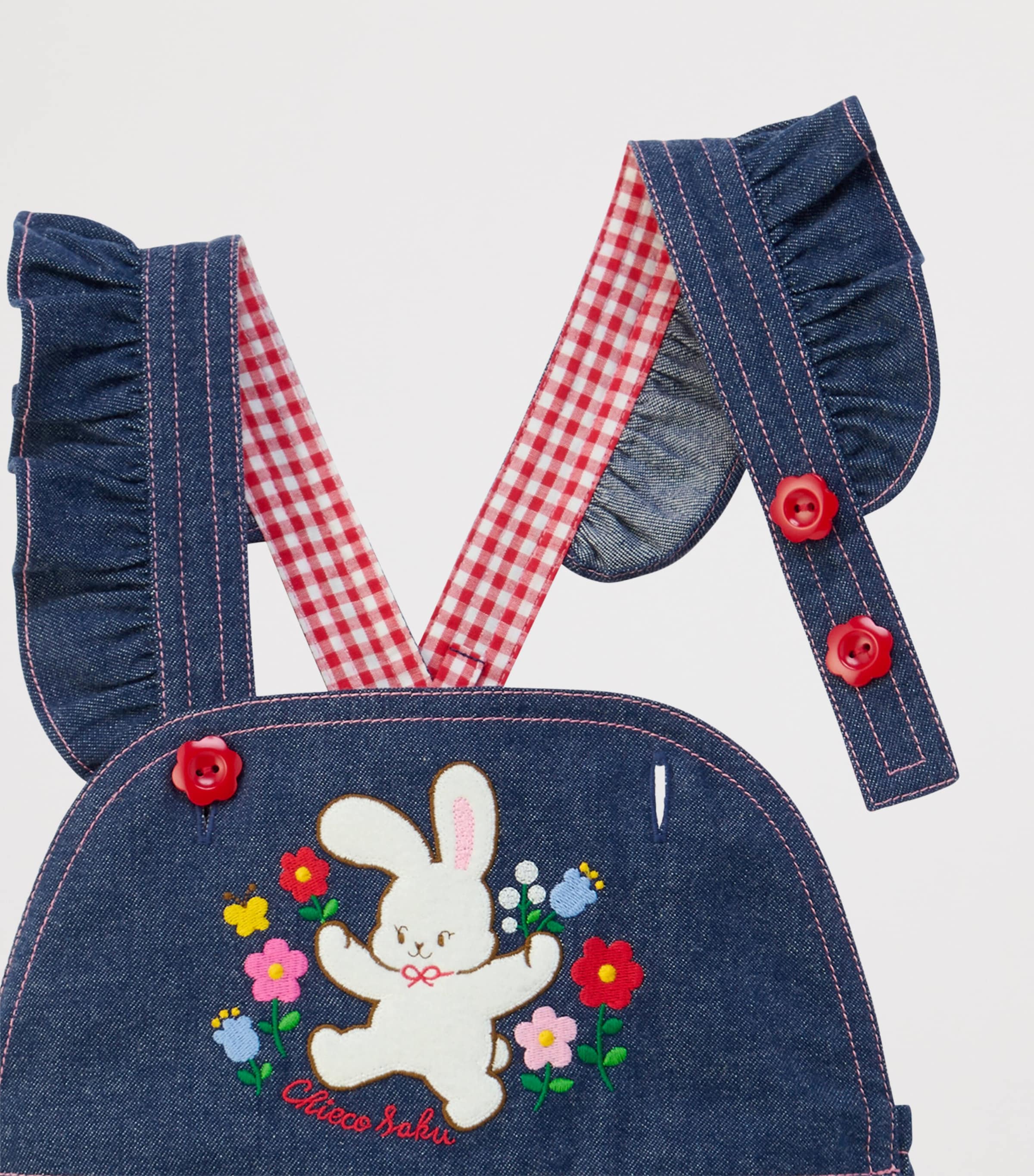 Denim Chieco Saku Dungarees (2-5 Years) 3 Image 2