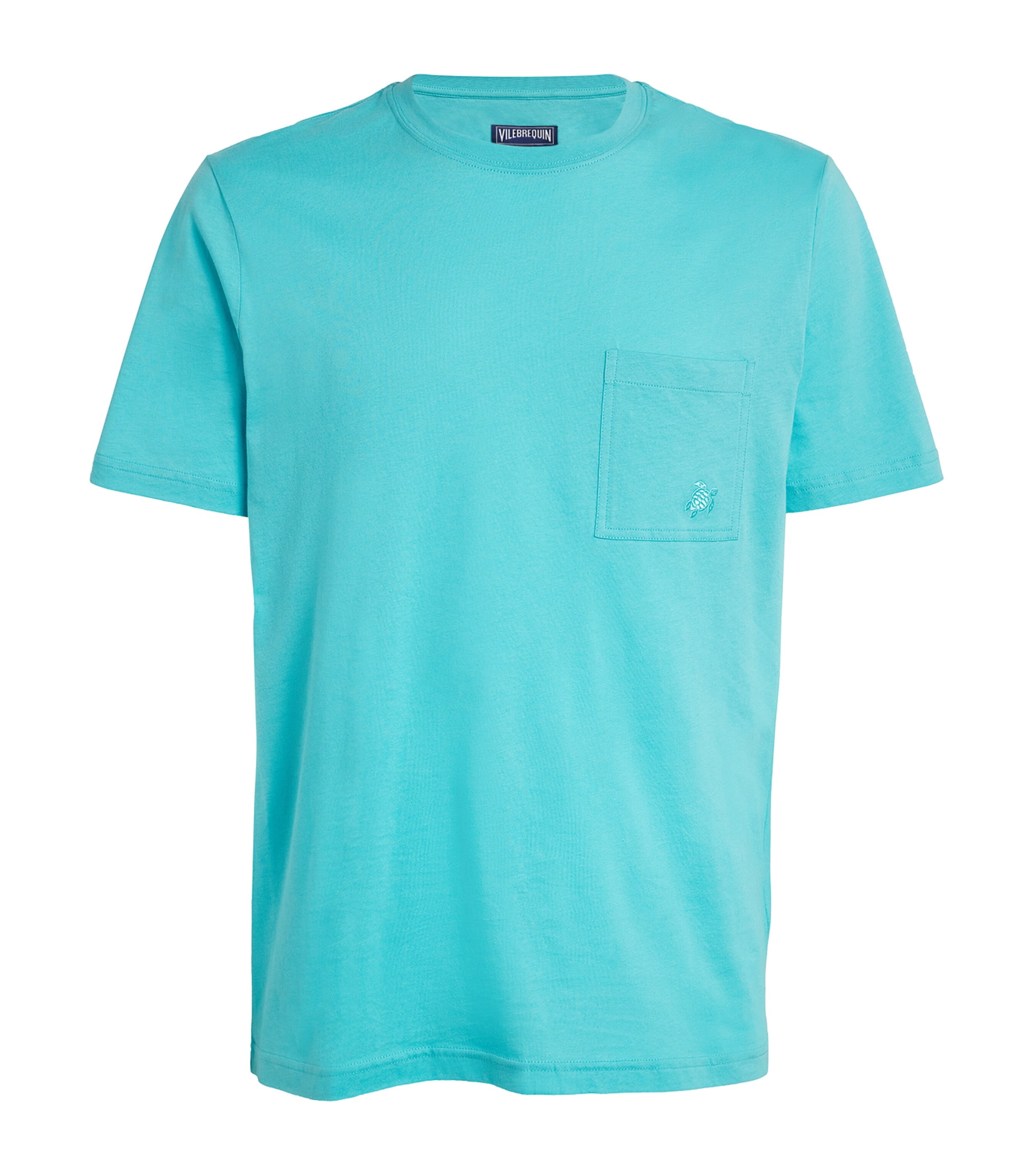 Vilebrequin Organic Cotton Titan T-shirt In Blue