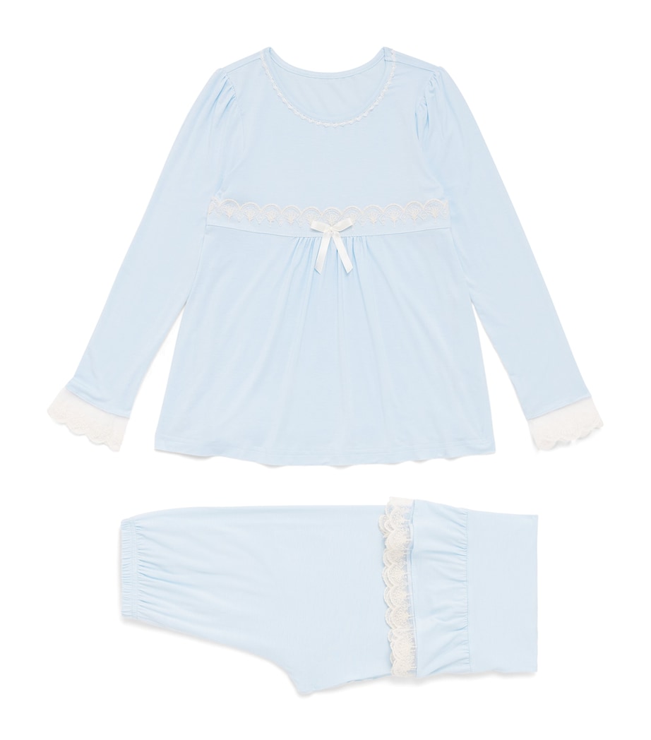 Amiki Leila Pyjama Set (2-14 Years) Baby Blue Image 1