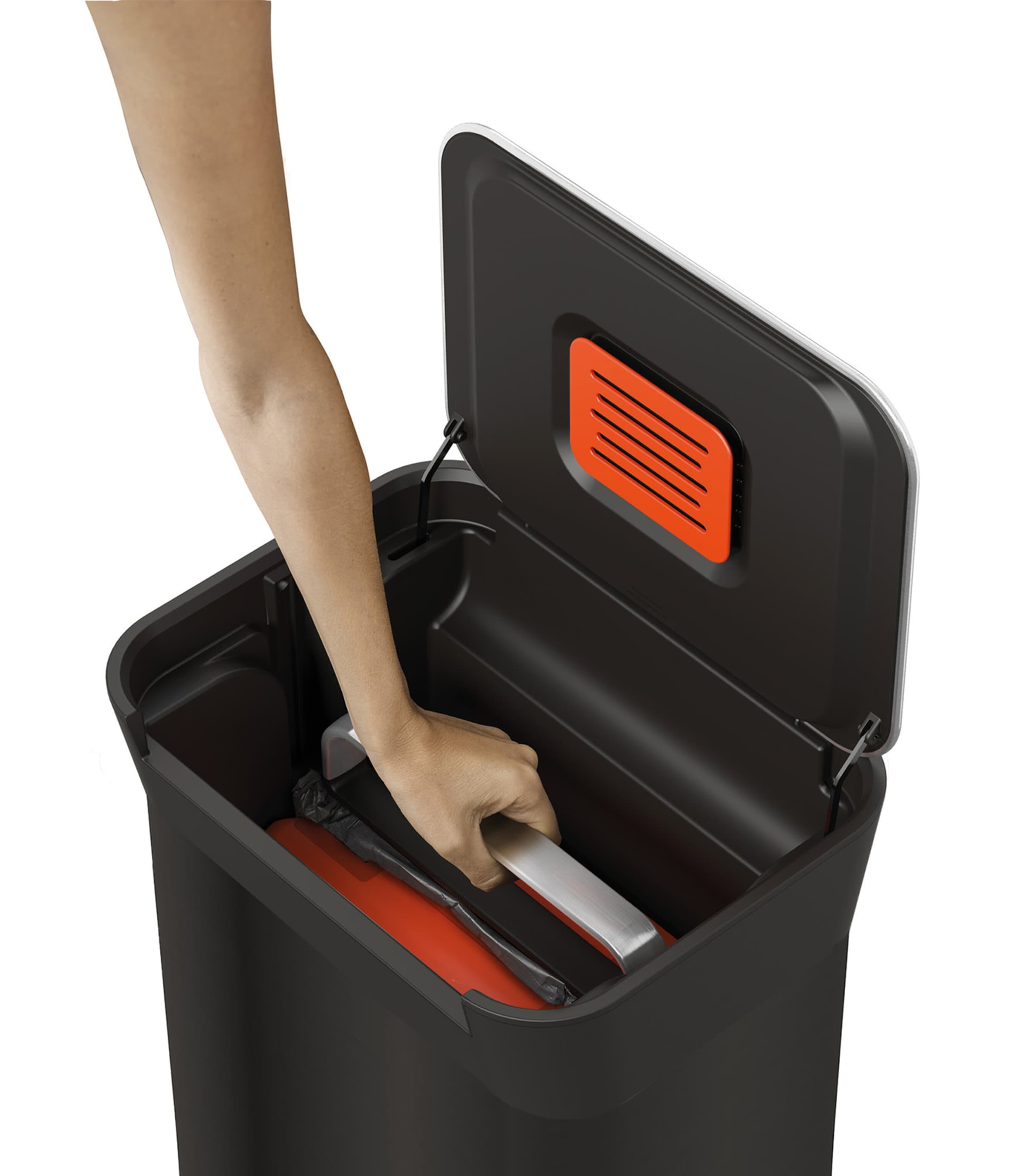 Joseph Joseph Titan Waste Compacting Bin (30L) | Cleaning & Household | Kitchen Bins | Designers | Joseph Joseph Joseph Joseph Titan Waste Compacting Bin (30L) | Cleaning & Household | Kitchen Bins | Designers | Joseph Joseph