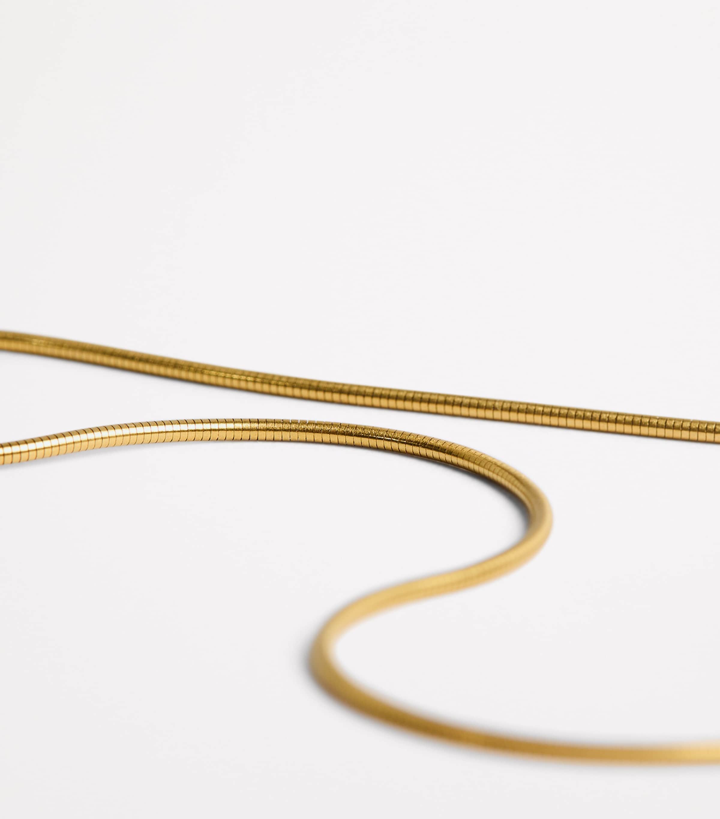 Yellow Gold Cascade Chain Necklace YELLOW GOLD Image 5