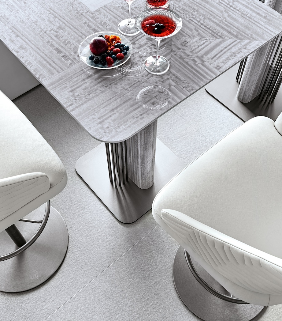 Giorgio Collection Moonlight Bar Table Grey Image 4