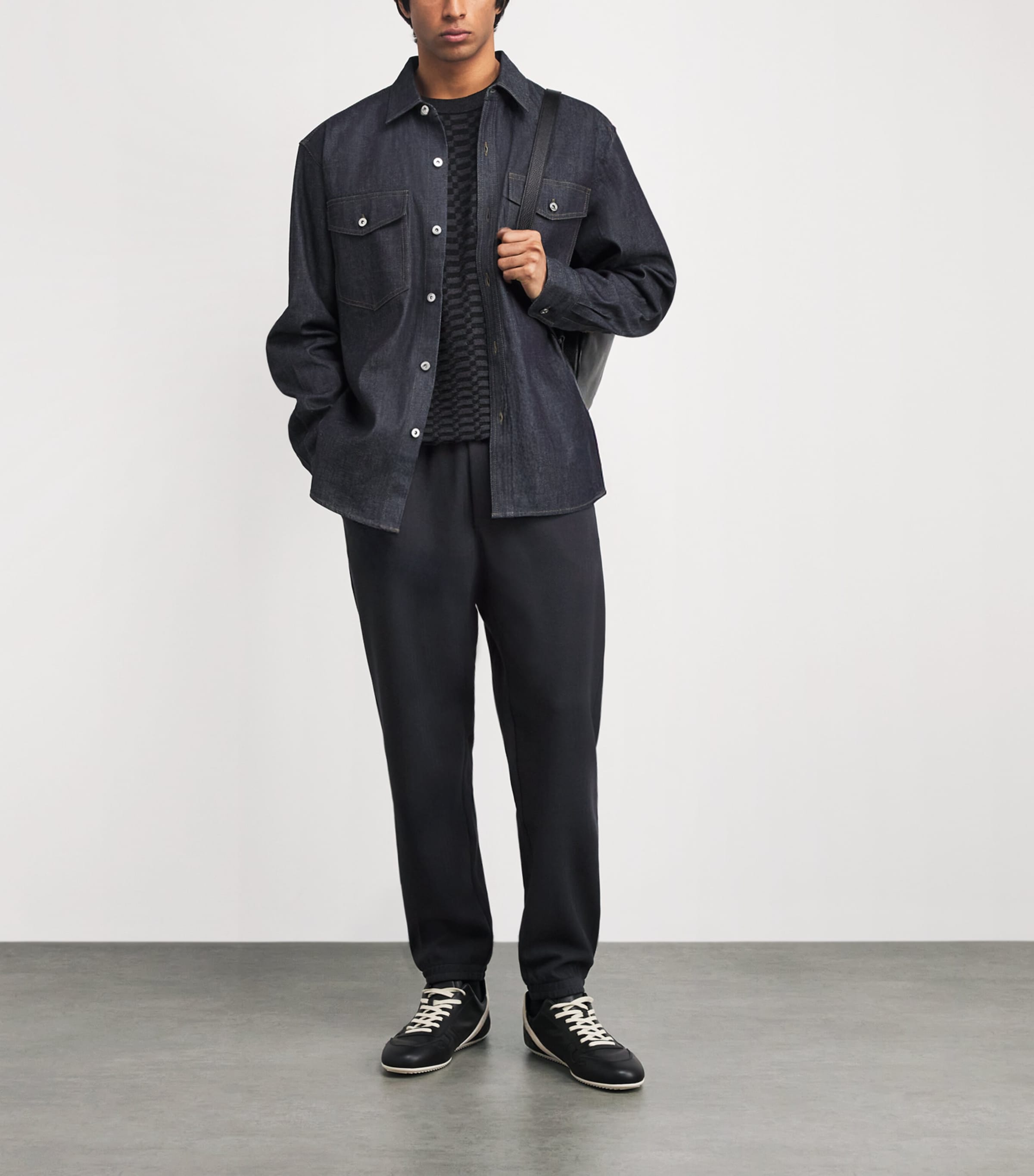 Chevron Drawstring Trousers FB417 Image 2