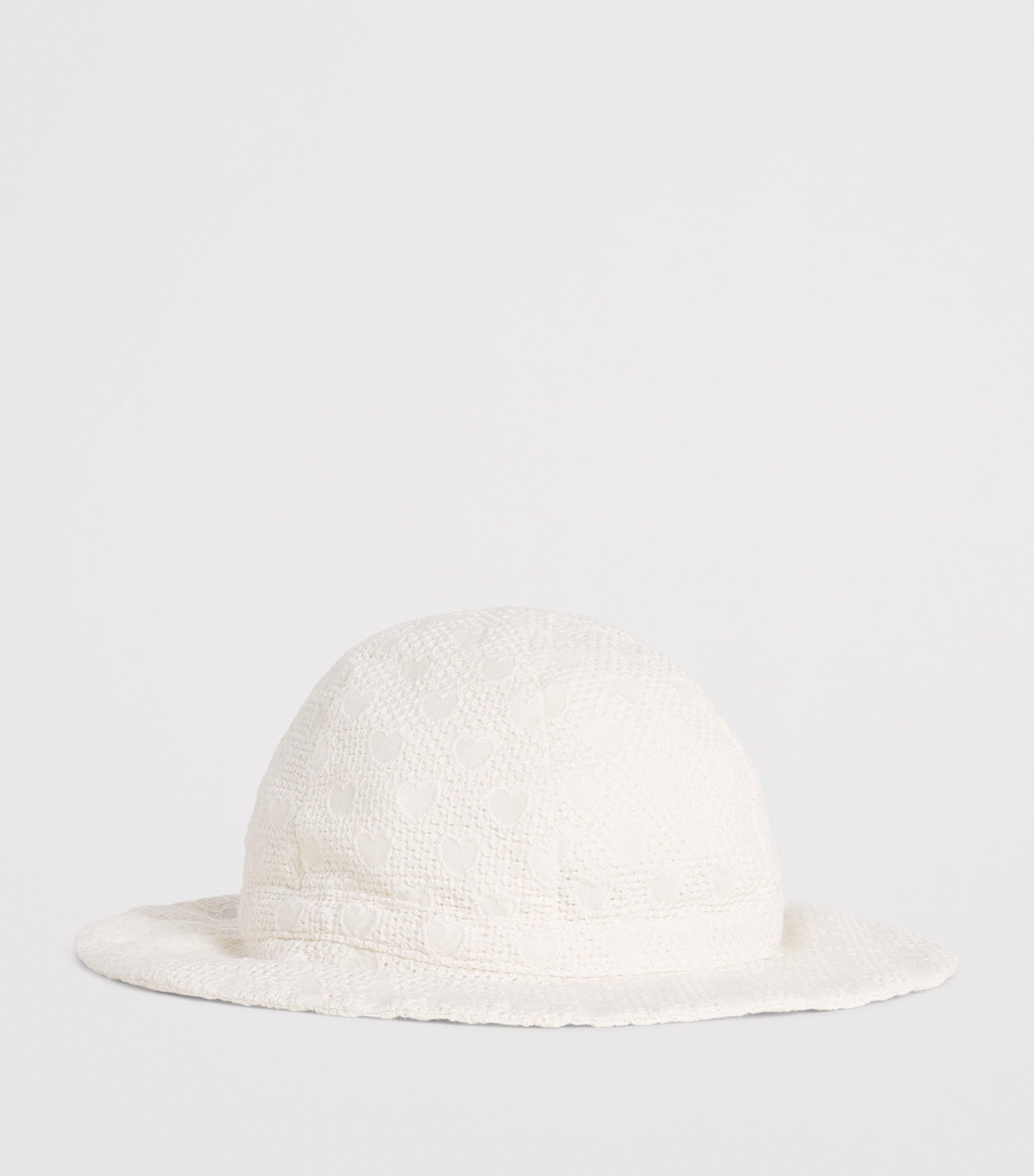 Cotton Crochet Sun Hat MARSHMALLOW Image 2