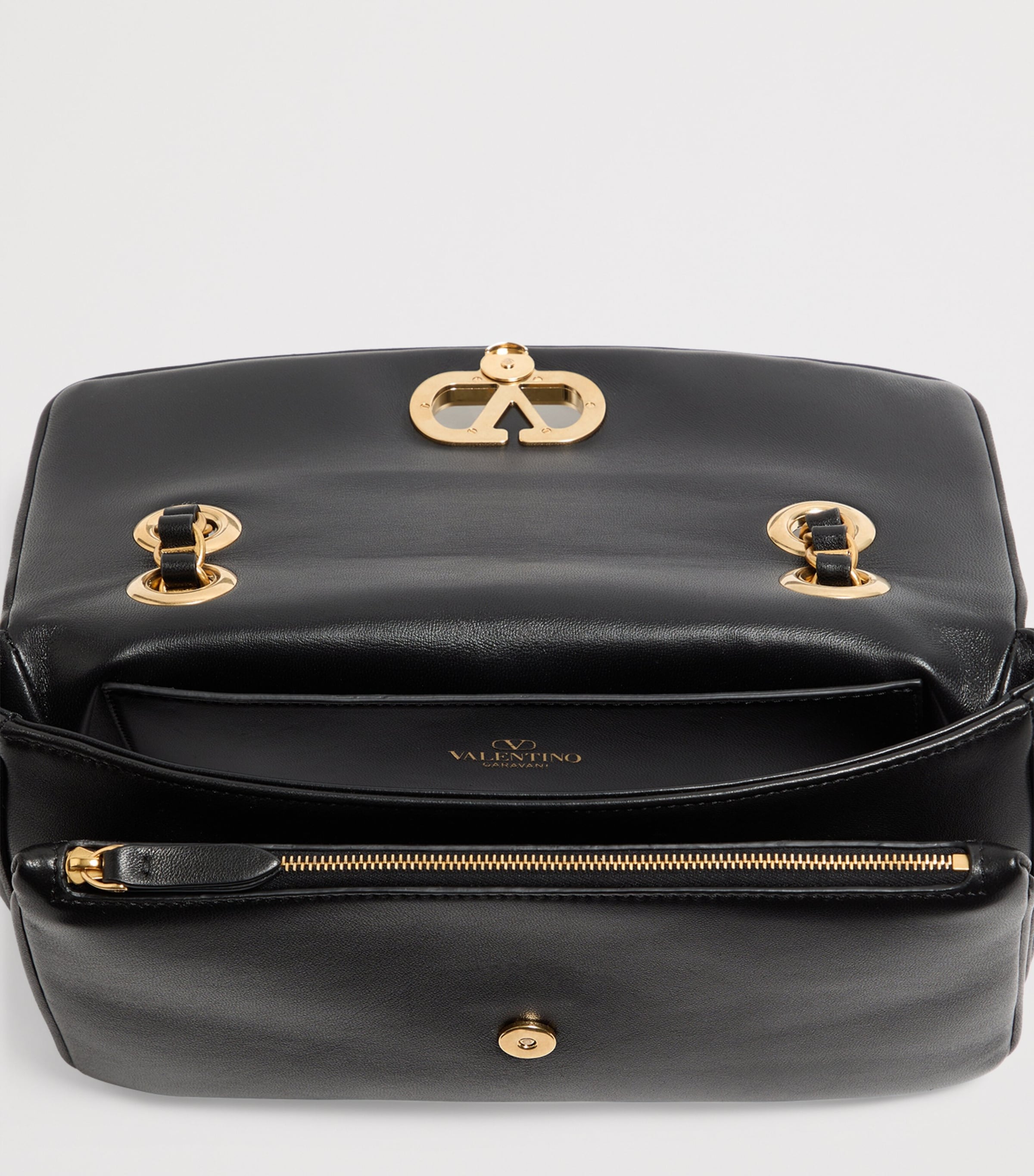 Valentino Garavani Lambskin Djuna Shoulder Bag Image 5