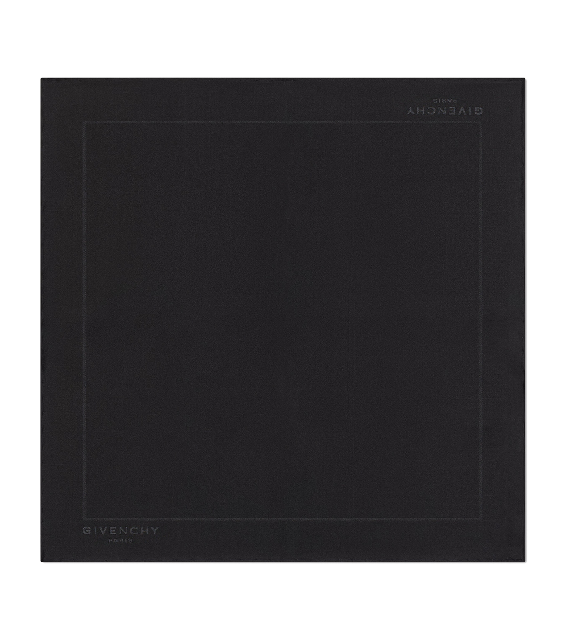 Givenchy Silk Logo Pocket Square Image 1