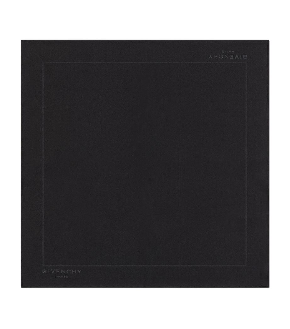 Givenchy Silk Logo Pocket Square Image 1