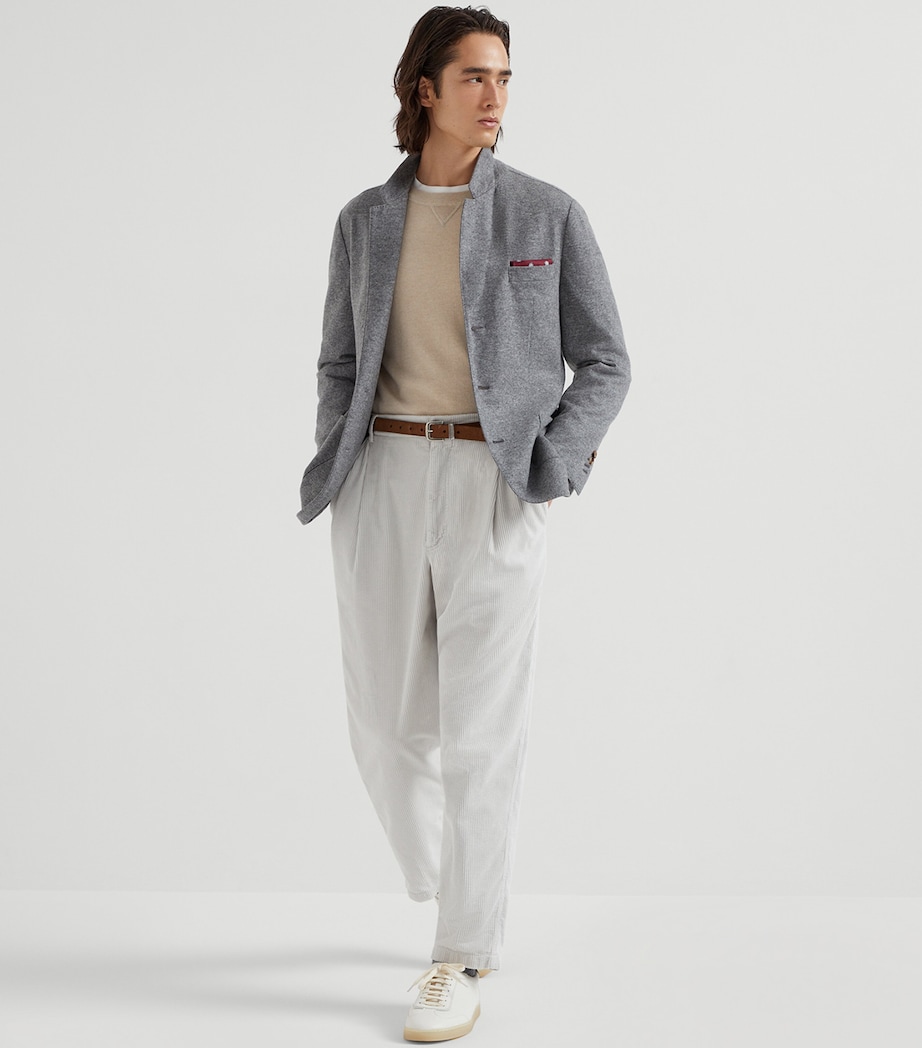 Cashmere Jersey Blazer C210 Image 4